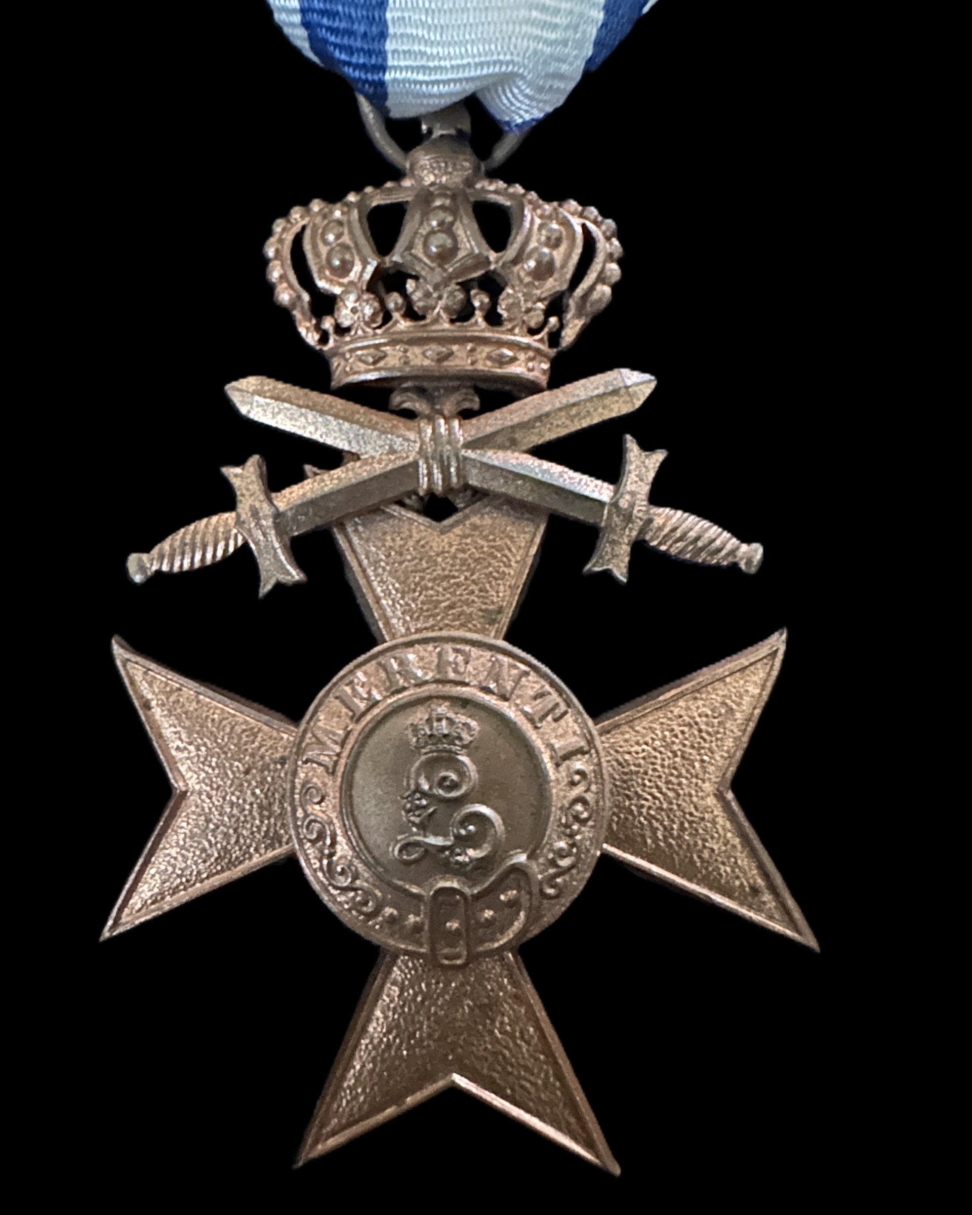 Bavarian Military Merit Cross 2nd Class with Swords – Bronze Grade