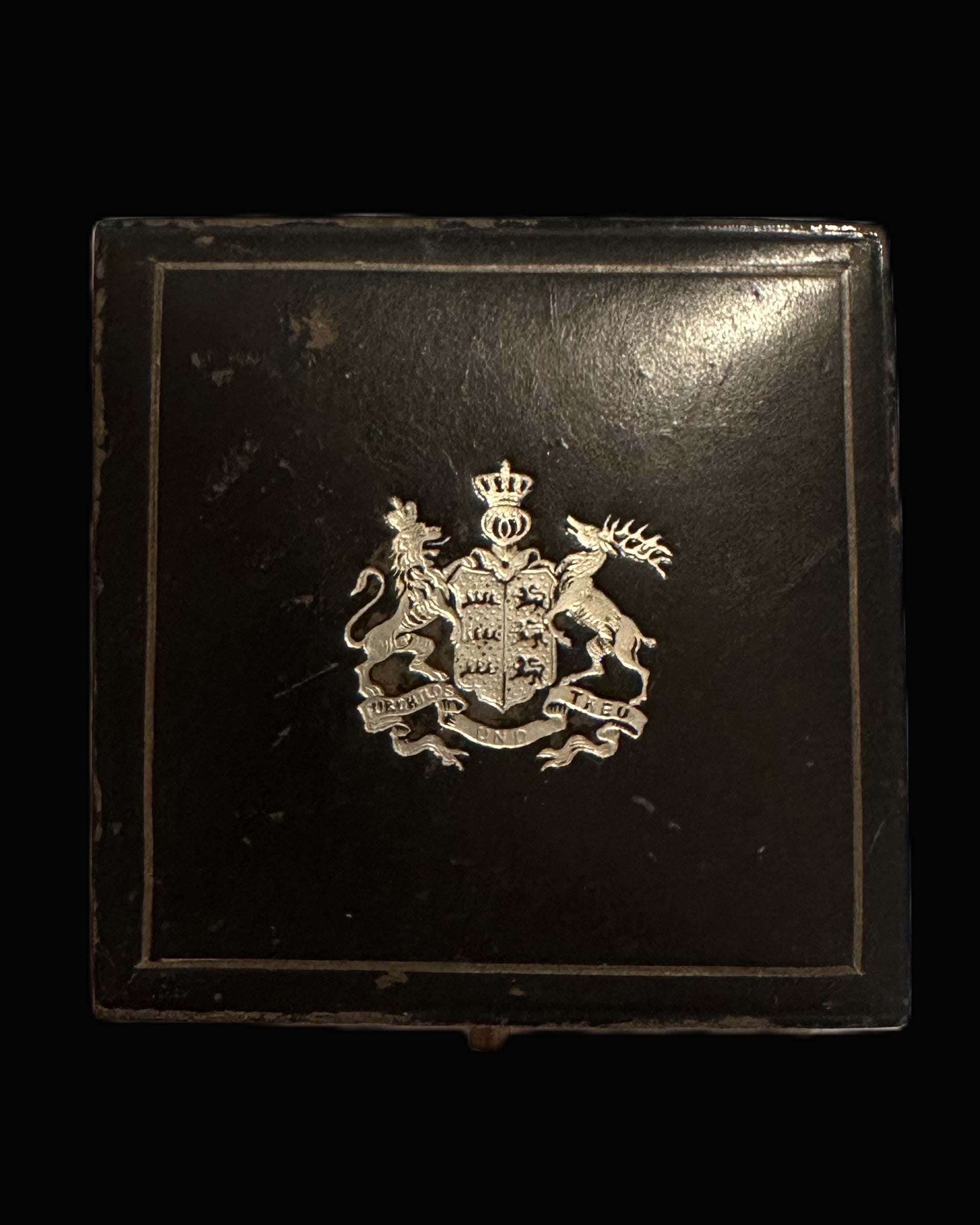 Württemberg King Karl 25-Year Reign Jubilee Medal 1889 In Presentation Case