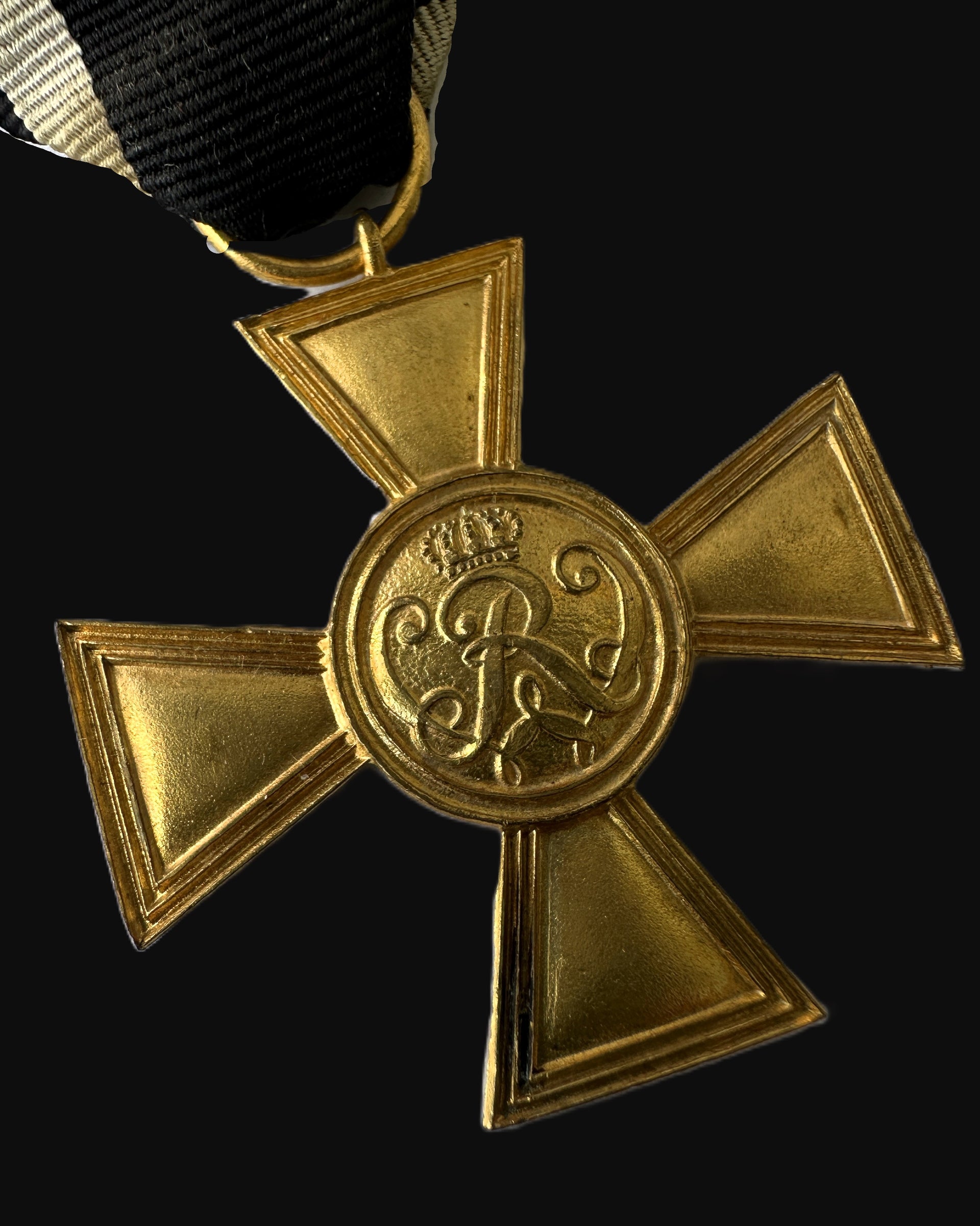 Prussian WWI Kriegsverdienstkreuz War Merit Cross Original Ribbon