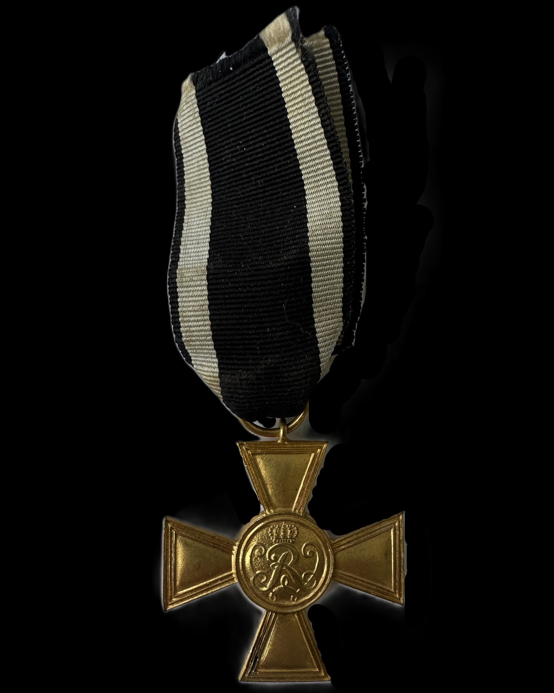 Prussian WWI Kriegsverdienstkreuz War Merit Cross Original Ribbon