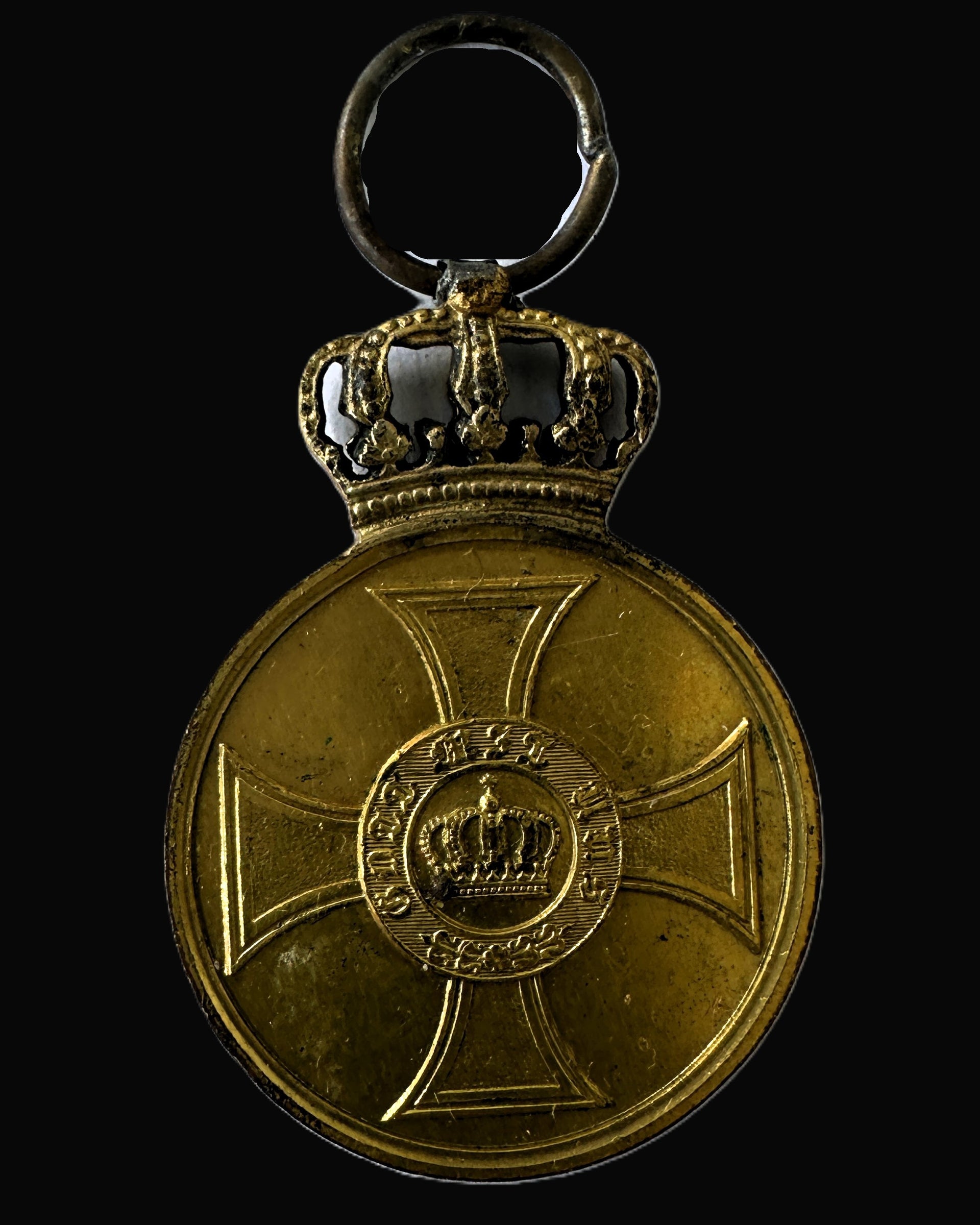 Prussian Order of the Crown Medal WR Cipher Crown Suspension Original
