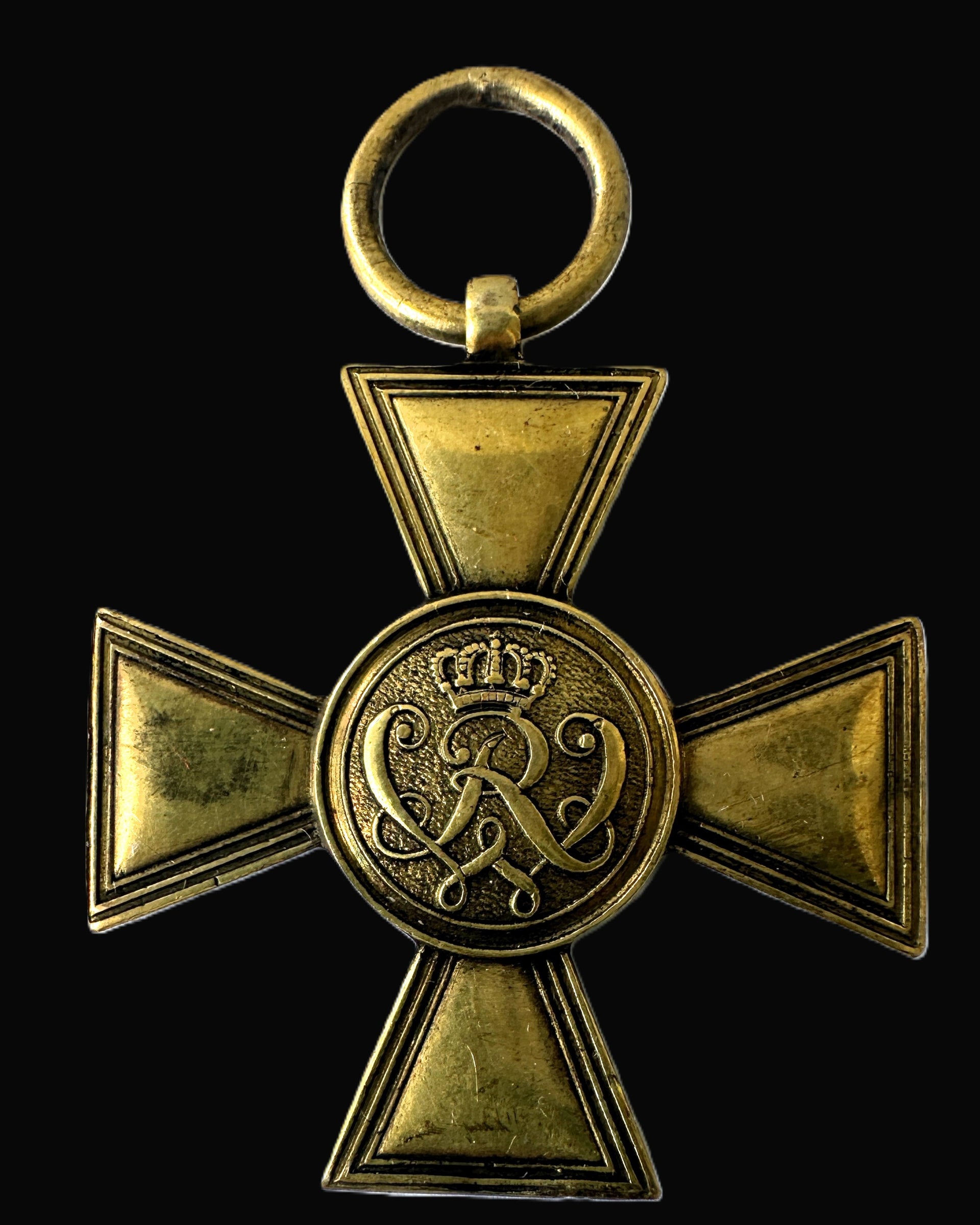 Prussian Goldenes Militär-Verdienstkreuz Wagner Marked WWI Imperial German