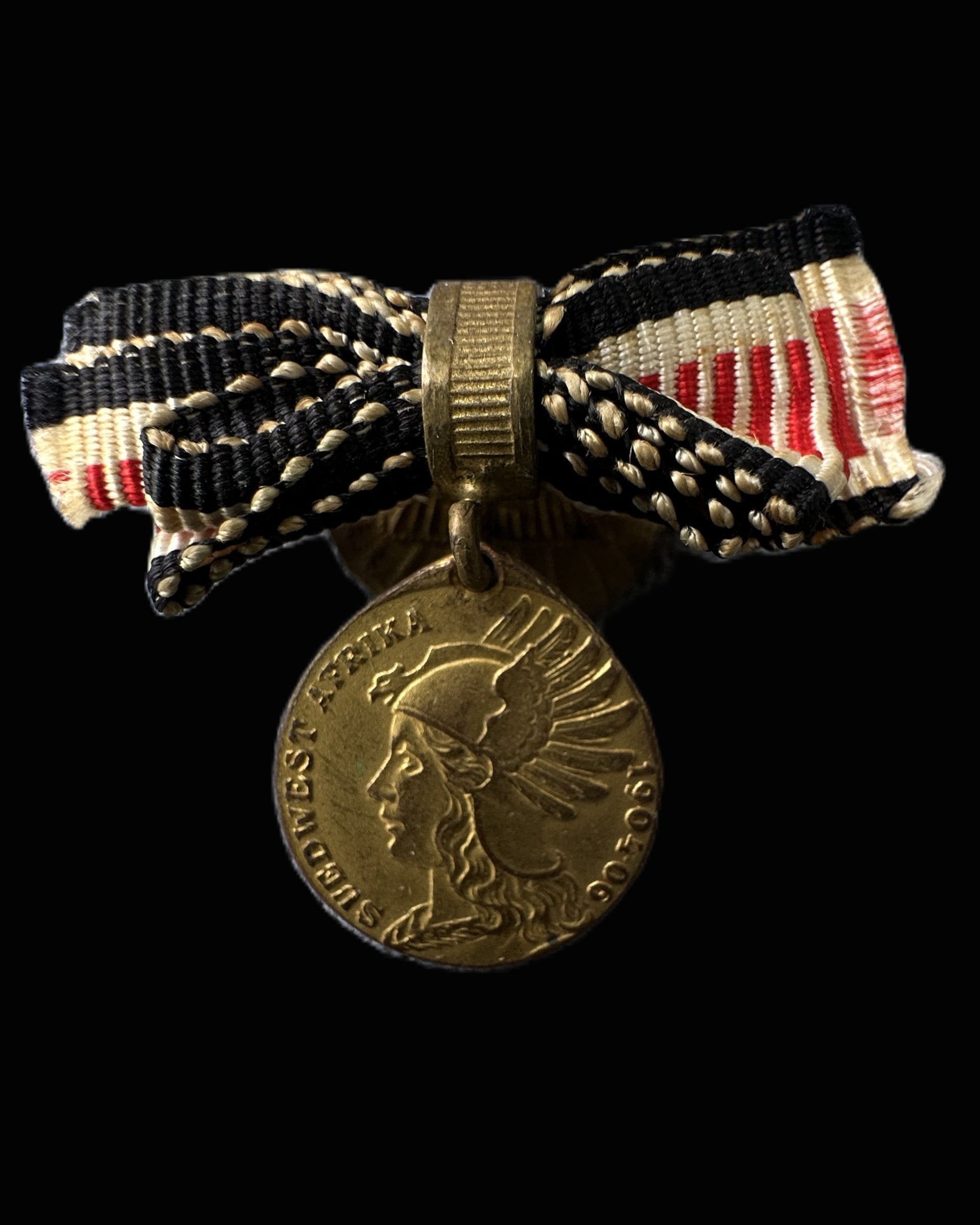 Imperial German Sudwestafrika Colonial Medal Miniature Buttonhole Original