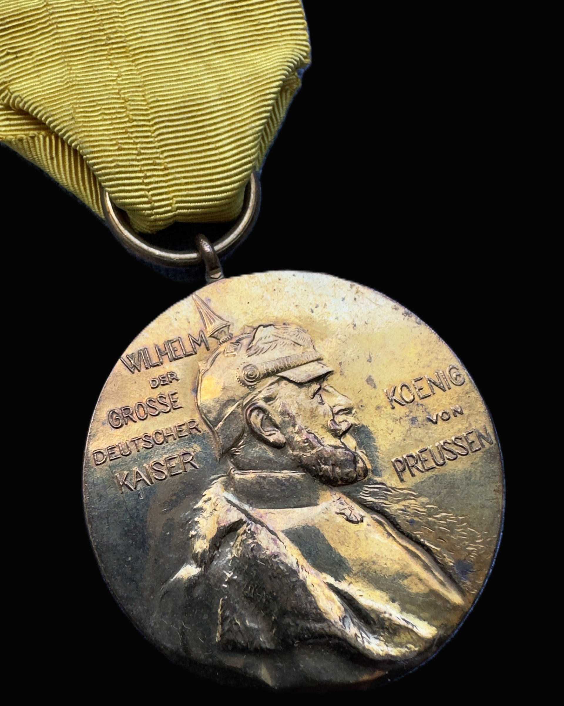 Imperial Prussian Wilhelm I 1897 Zentenarmedaille Centenary Medal Bronze