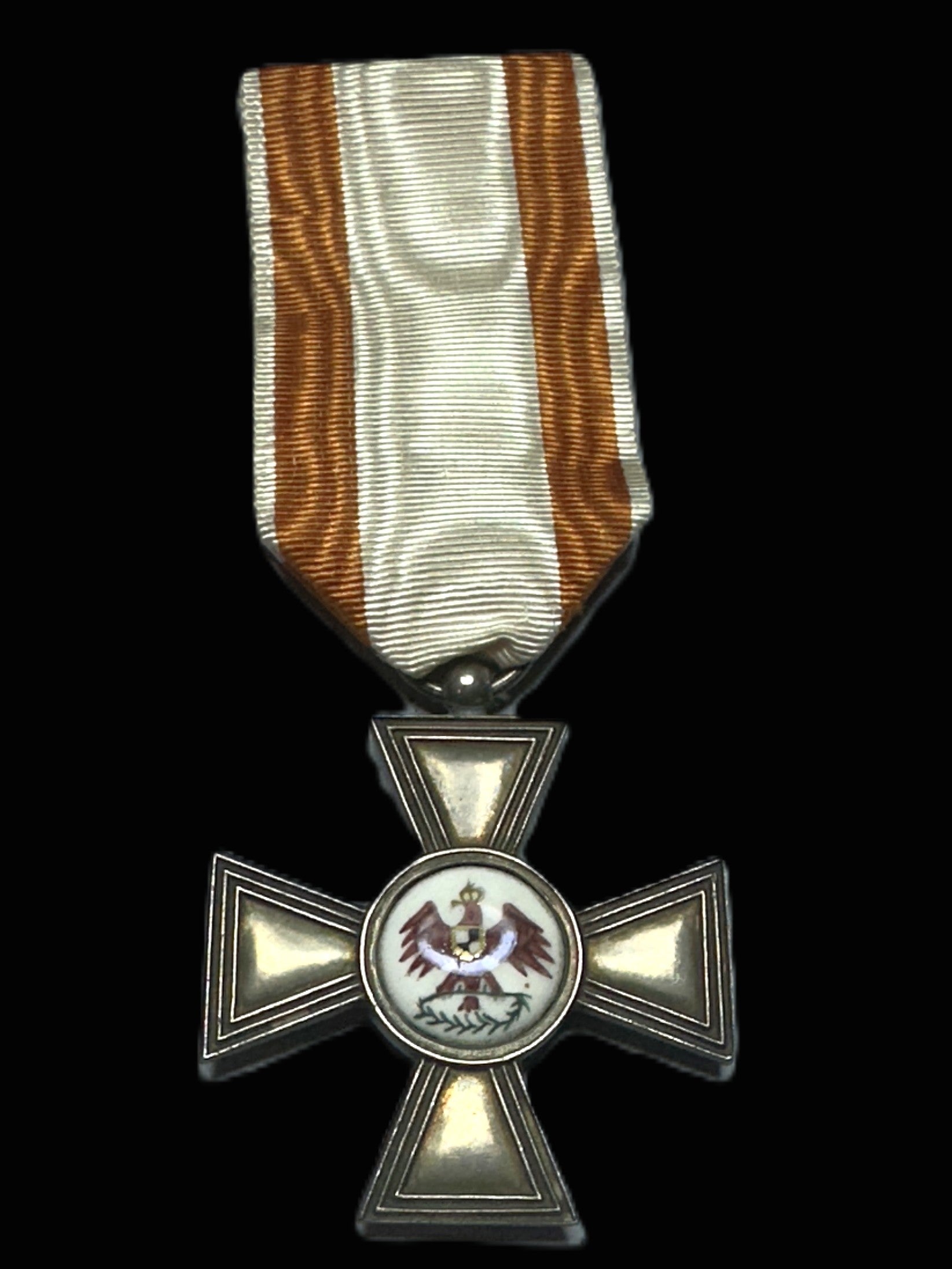 Prussian Order of the Red Eagle 4th Class Cross Ribbon Roter Adler Orden