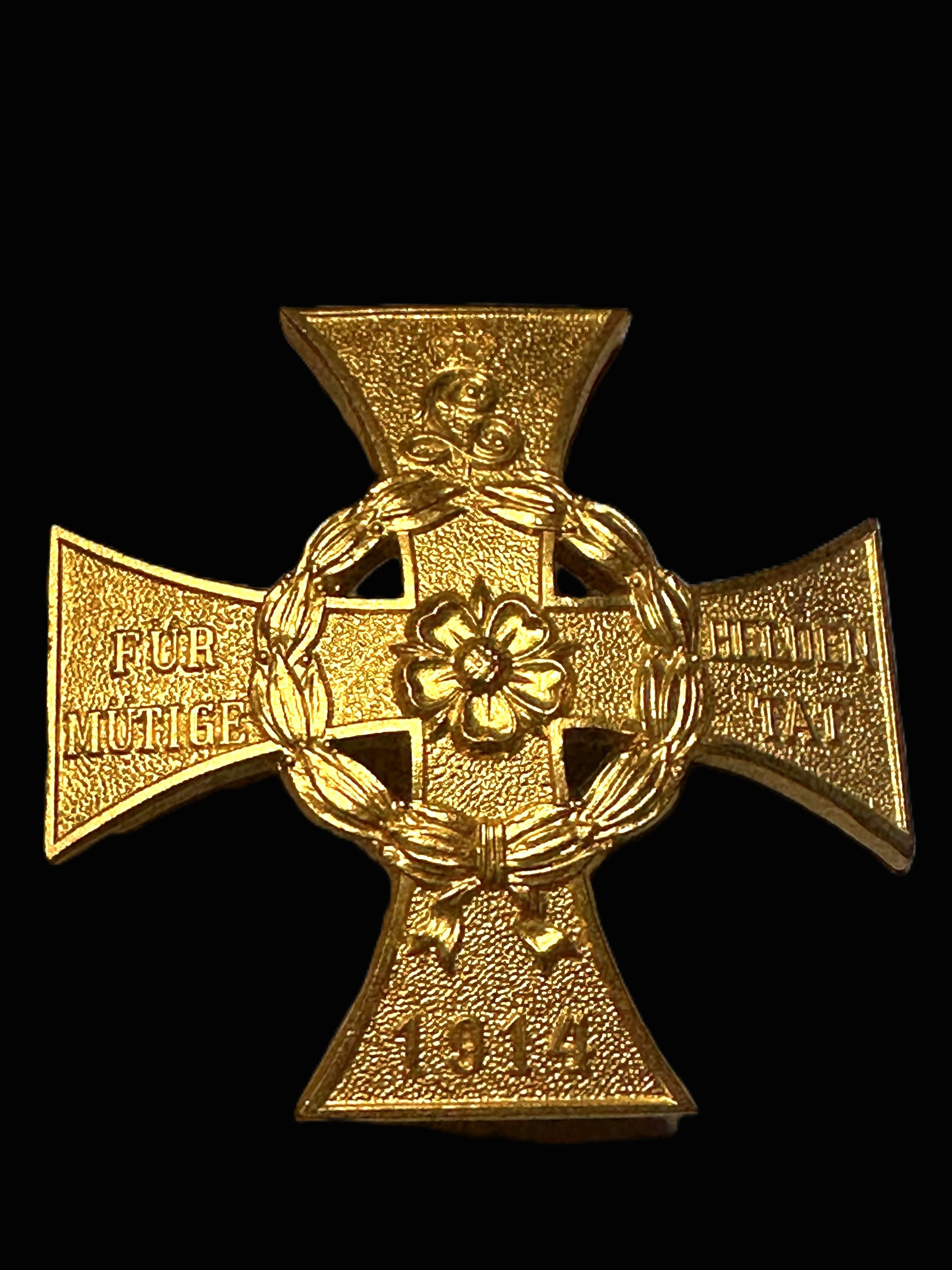 Lippe-Detmold War Honour Cross for Heroic Deeds 1914 Kriegsehrenkreuz Bravery