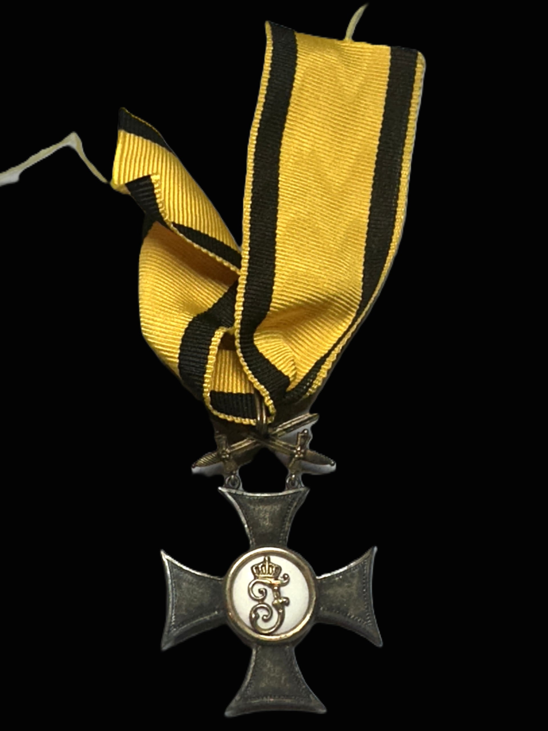 Württemberg Friedrich Order Knight's Cross 2nd Class Swords Military WWI