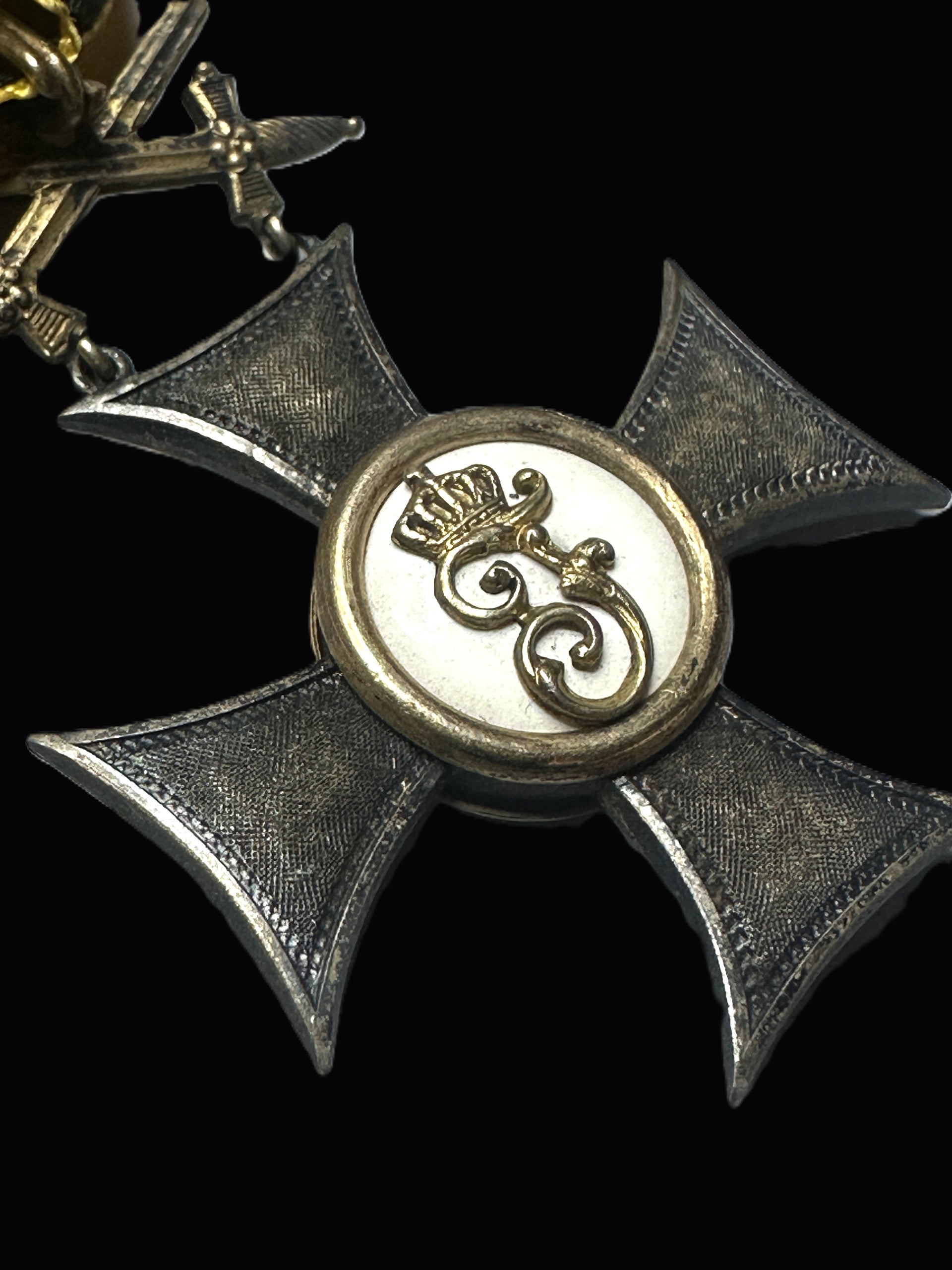 Württemberg Friedrich Order Knight's Cross 2nd Class Swords Military WWI