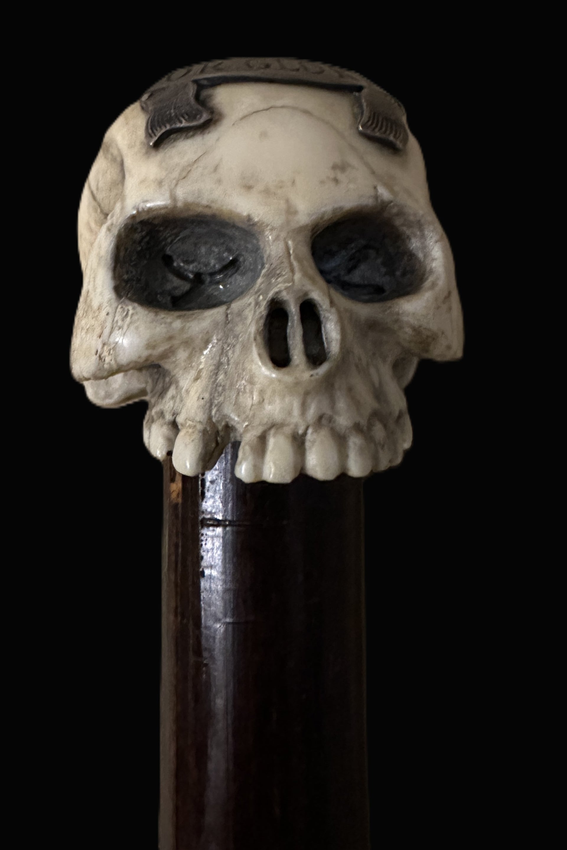 British 17th Lancers Officer's Walking Stick Cane 34in