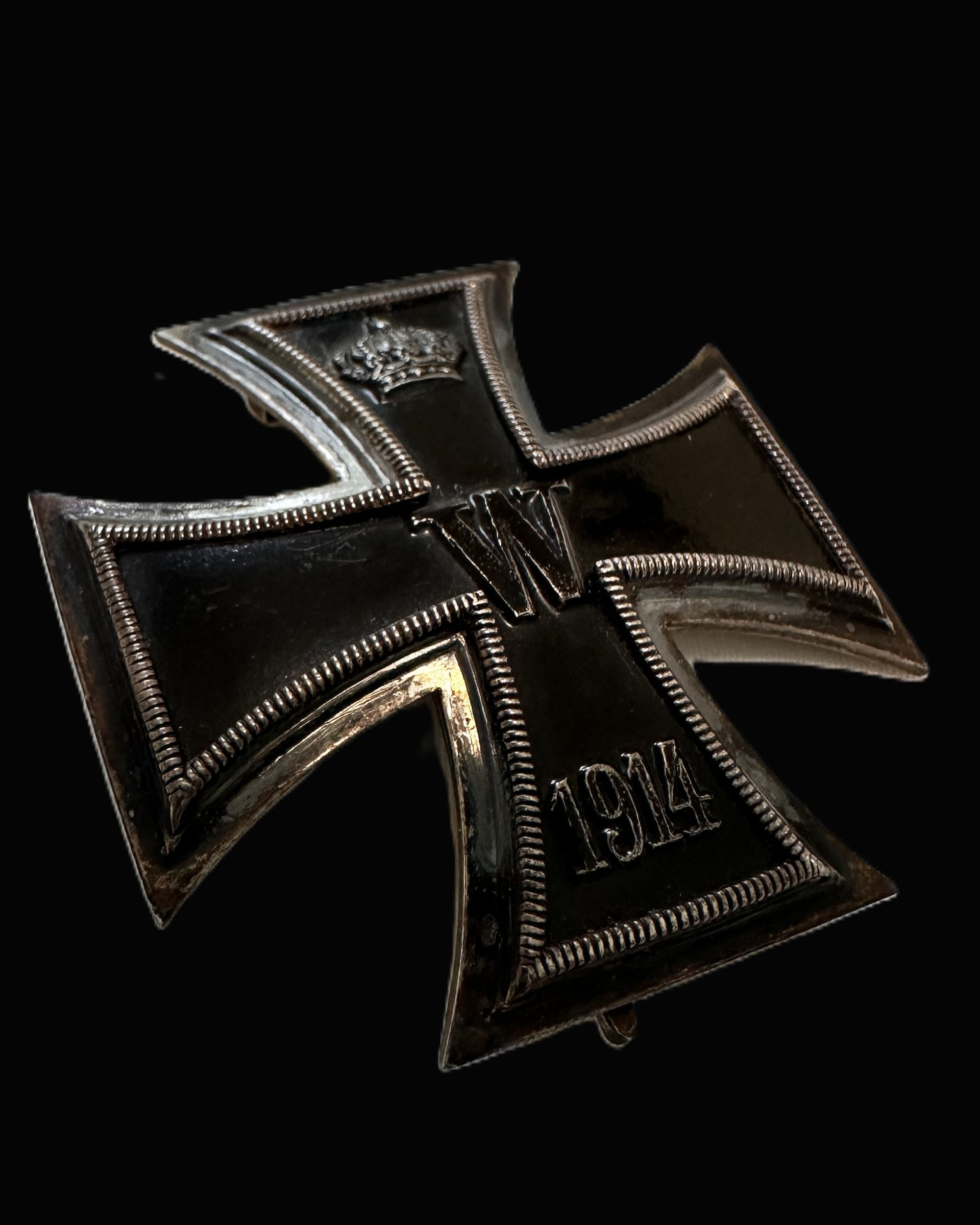 Imperial German Iron Cross 1st Class 1914, Unmarked, Vaulted Core