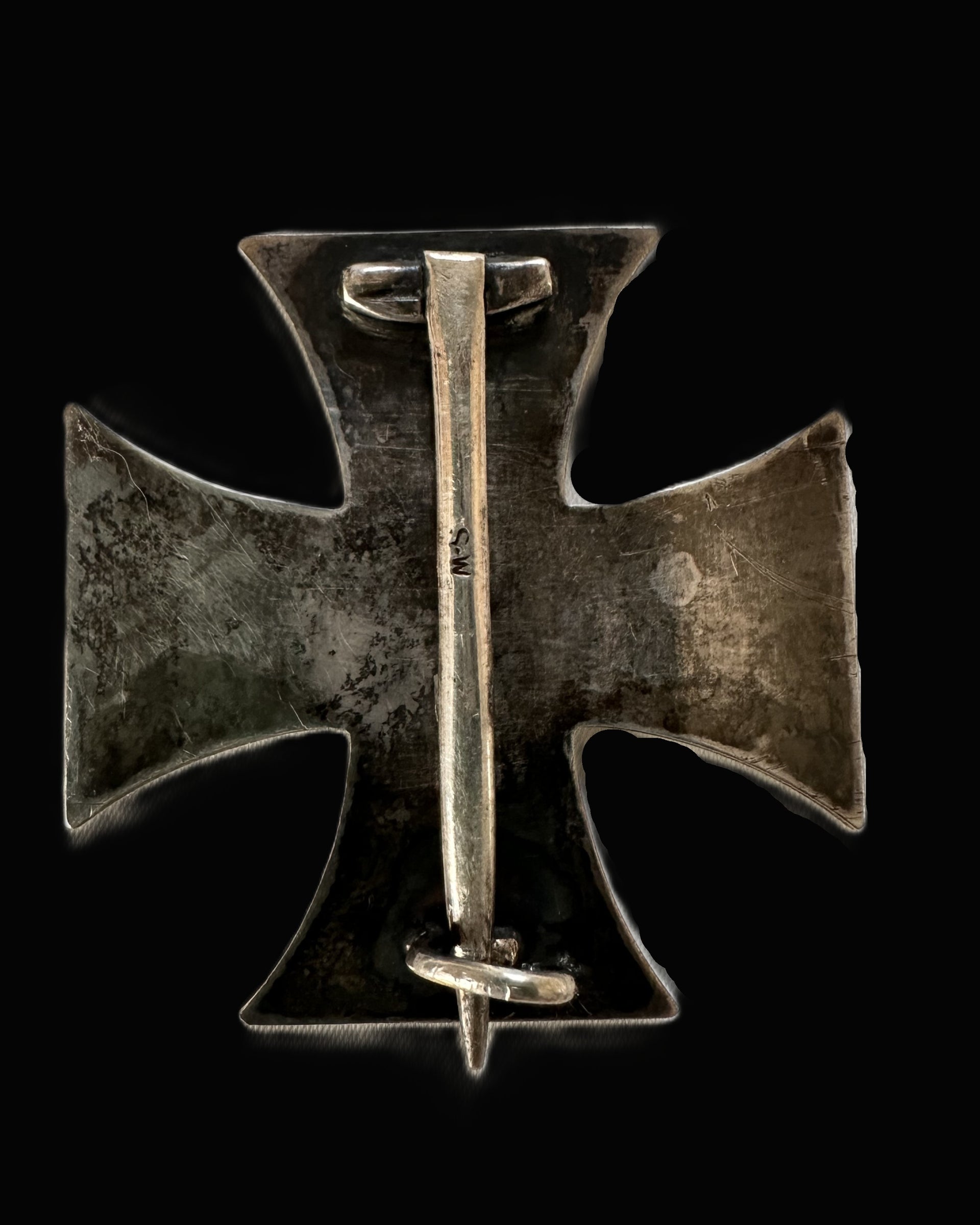 Imperial German Iron Cross 1st Class 1914, Cased, S.W. Marked