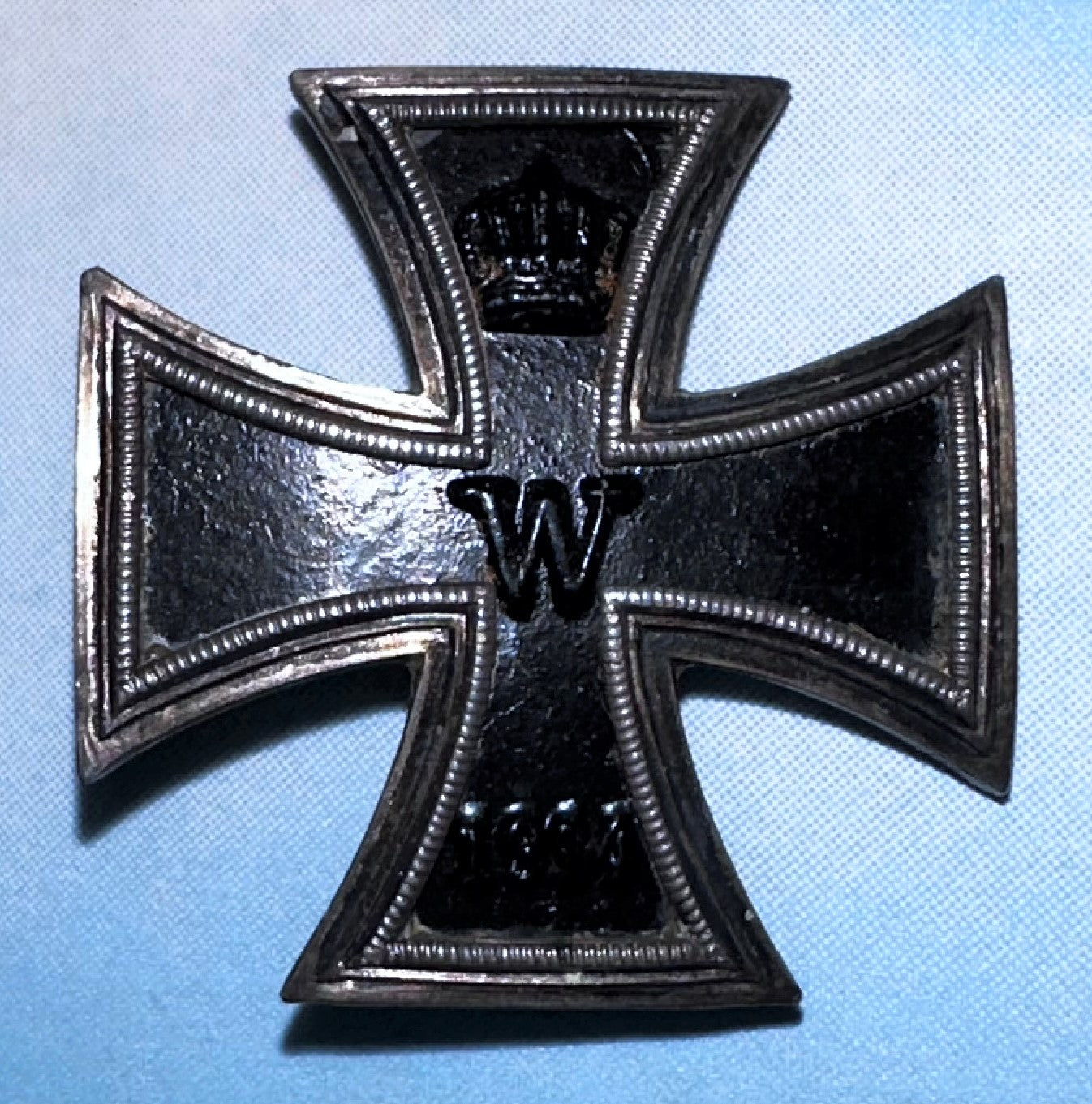German 1914 Iron Cross 1st Class Prinzengroße by Godet Berlin - Derrittmeister Militaria Group