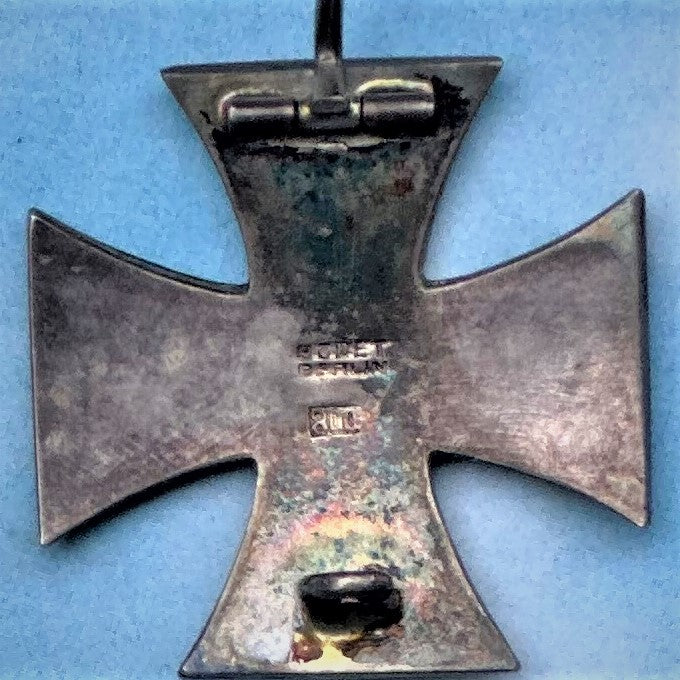 German 1914 Iron Cross 1st Class Prinzengroße by Godet Berlin - Derrittmeister Militaria Group