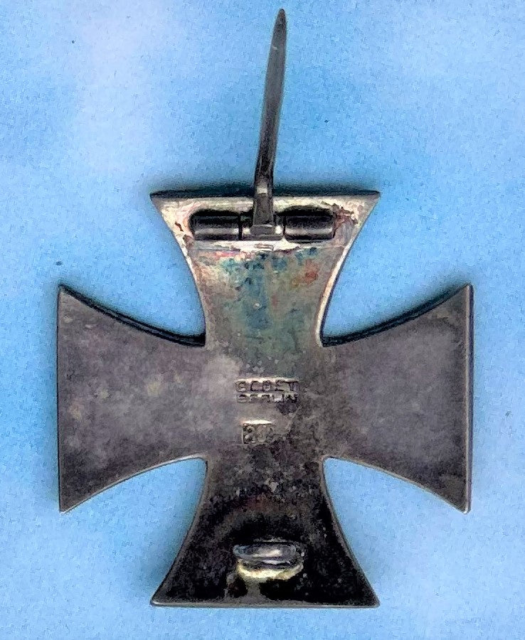 German 1914 Iron Cross 1st Class Prinzengroße by Godet Berlin - Derrittmeister Militaria Group