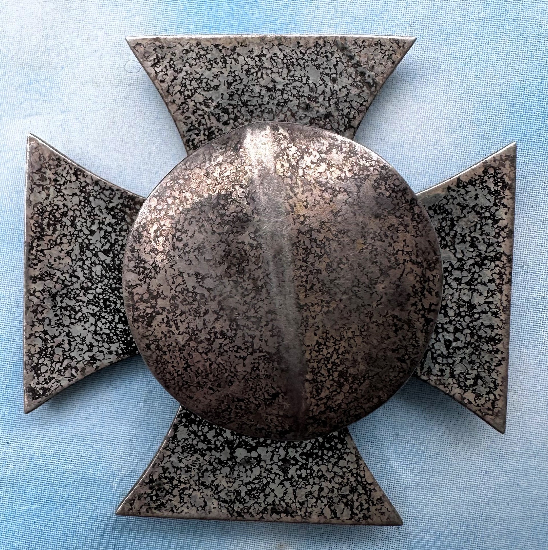 Germany 1914 Iron Cross 1st Class Prinzengroße Low Vaulted - Two Piece Screwback GODET - Derrittmeister Militaria Group