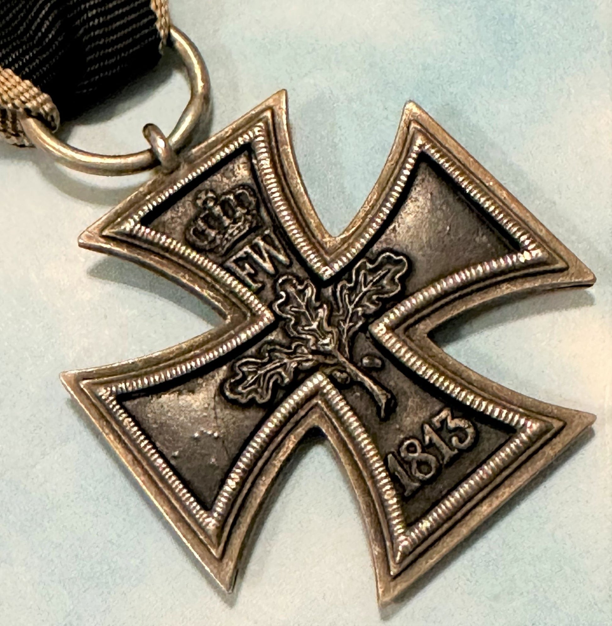 German Iron Cross 1870 2nd Class with 25 year Oak Leaves - Derrittmeister Militaria Group
