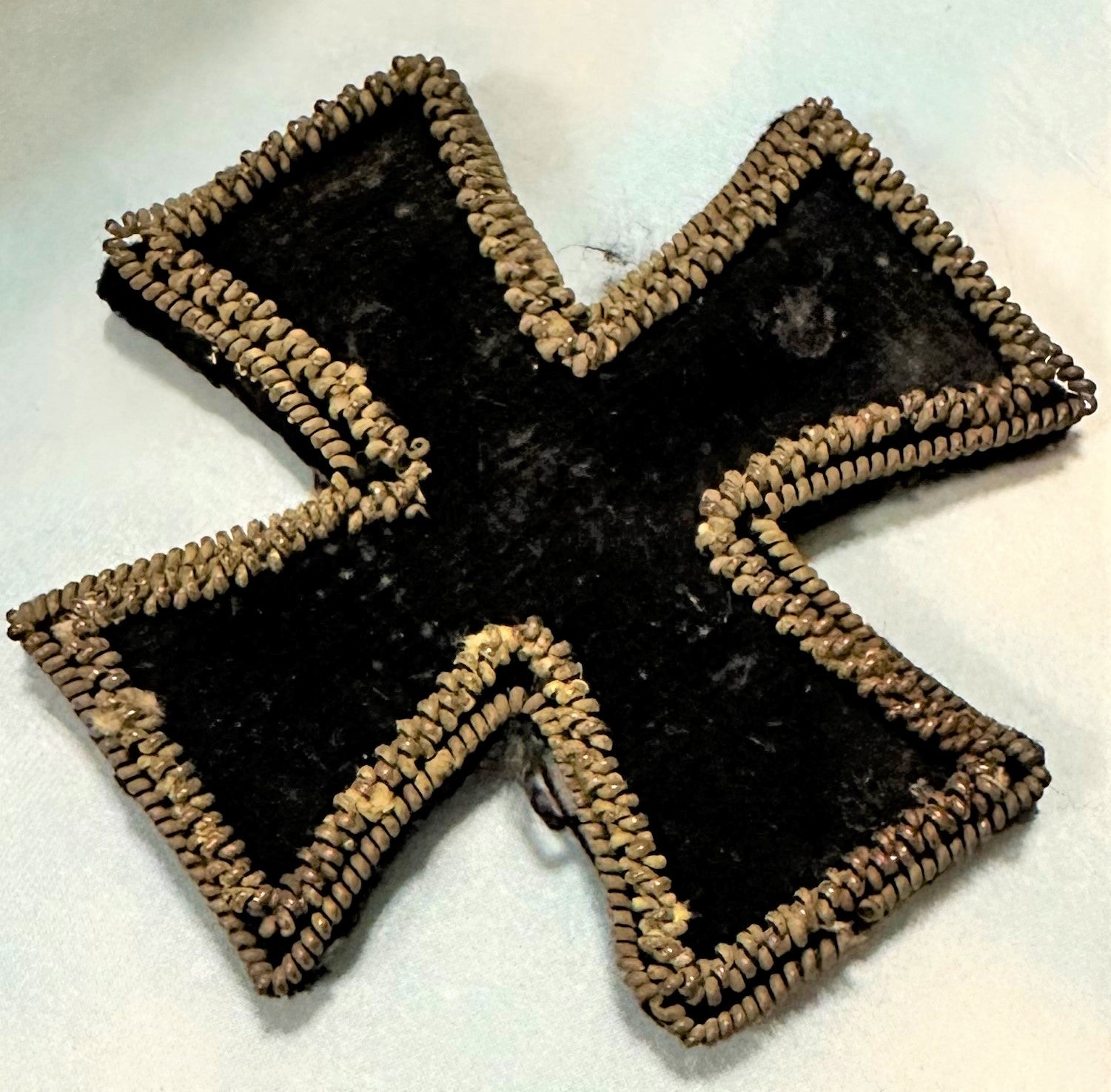 German Iron Cross 1813 Rare Cloth - Derrittmeister Militaria Group