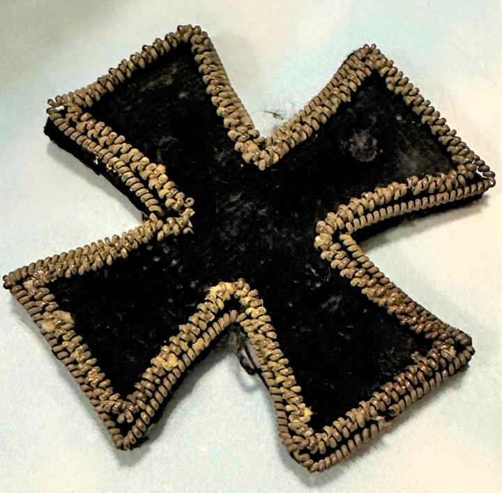 German Iron Cross 1813 Rare Cloth - Derrittmeister Militaria Group