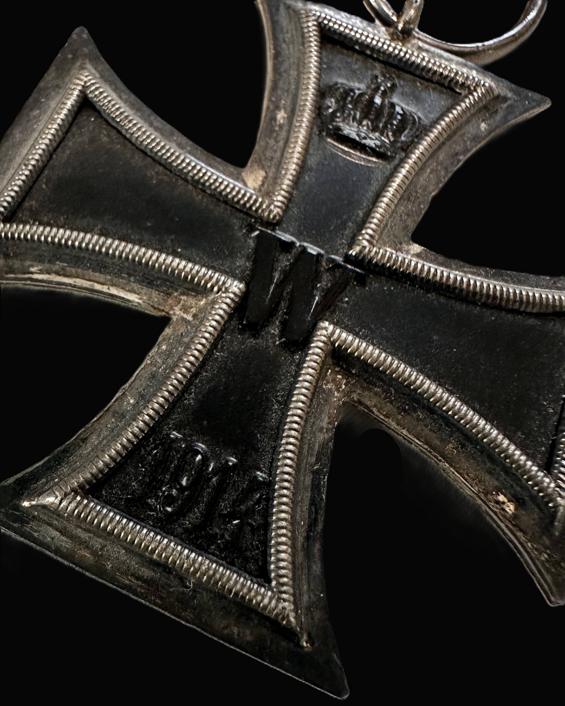 Imperial German Iron Cross 2nd Class 1914 With Marked Suspension Ring