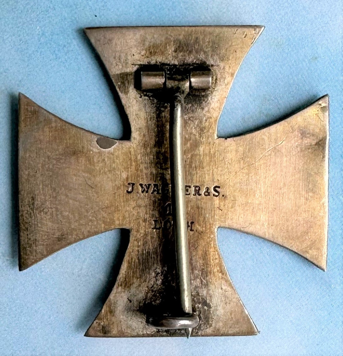 German Prinzengroße 1870 Iron Cross 1st Class hallmarked J. Wagner & Sohn - Derrittmeister Militaria Group
