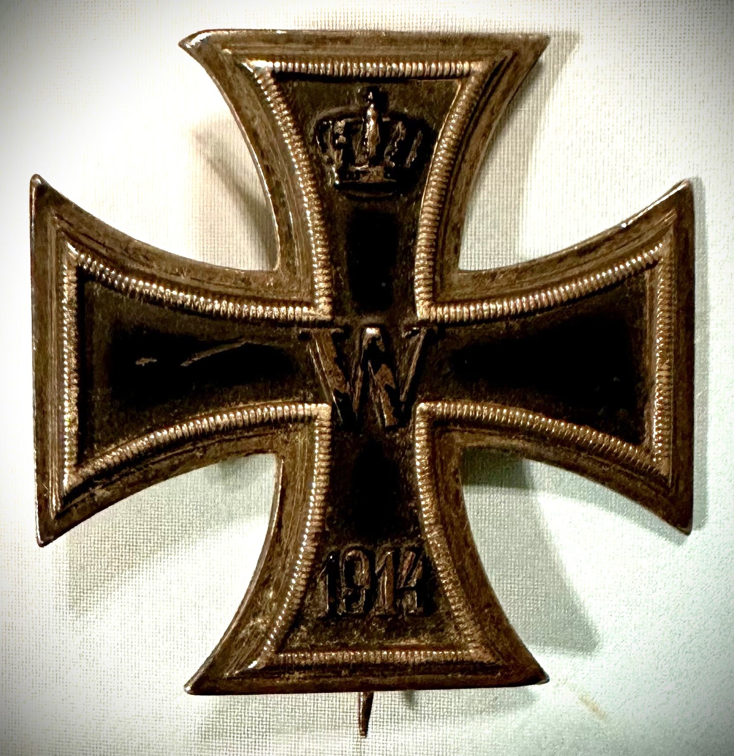 1914 Iron Cross 1st Class - Non-Vaulted Style - Derrittmeister Militaria Group