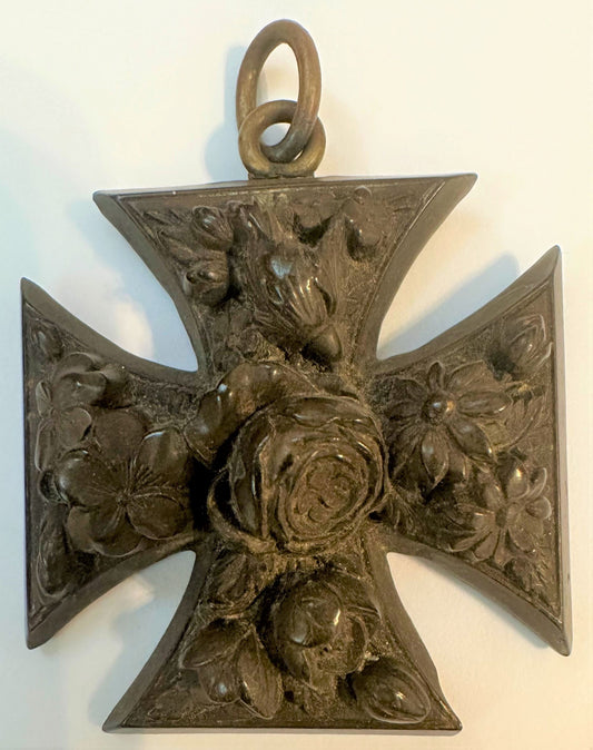 German Decorative Wood Iron Cross - Derrittmeister Militaria Group