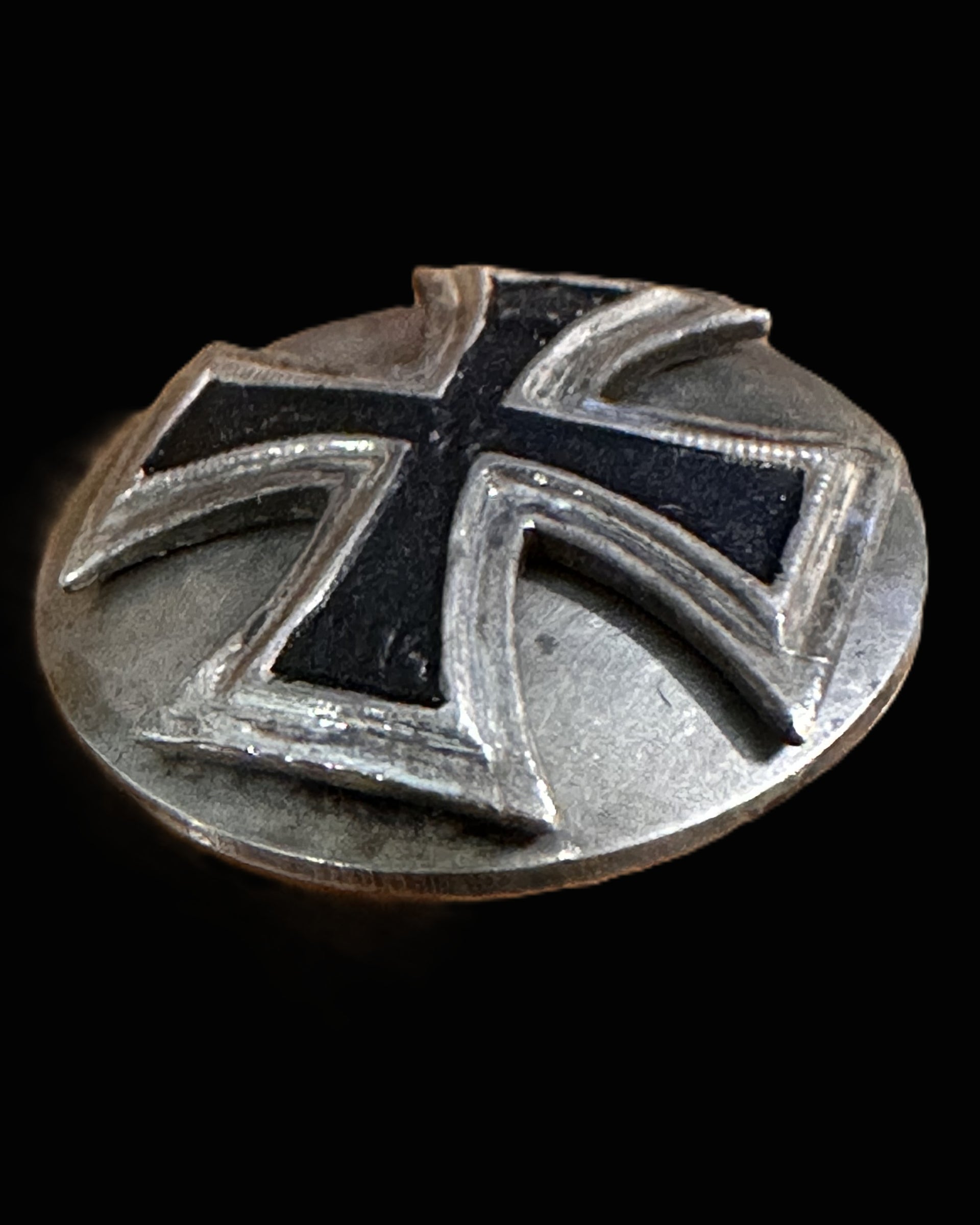 German 1914 Iron Cross 1st Class Miniature - Three-Piece Screwback - .900