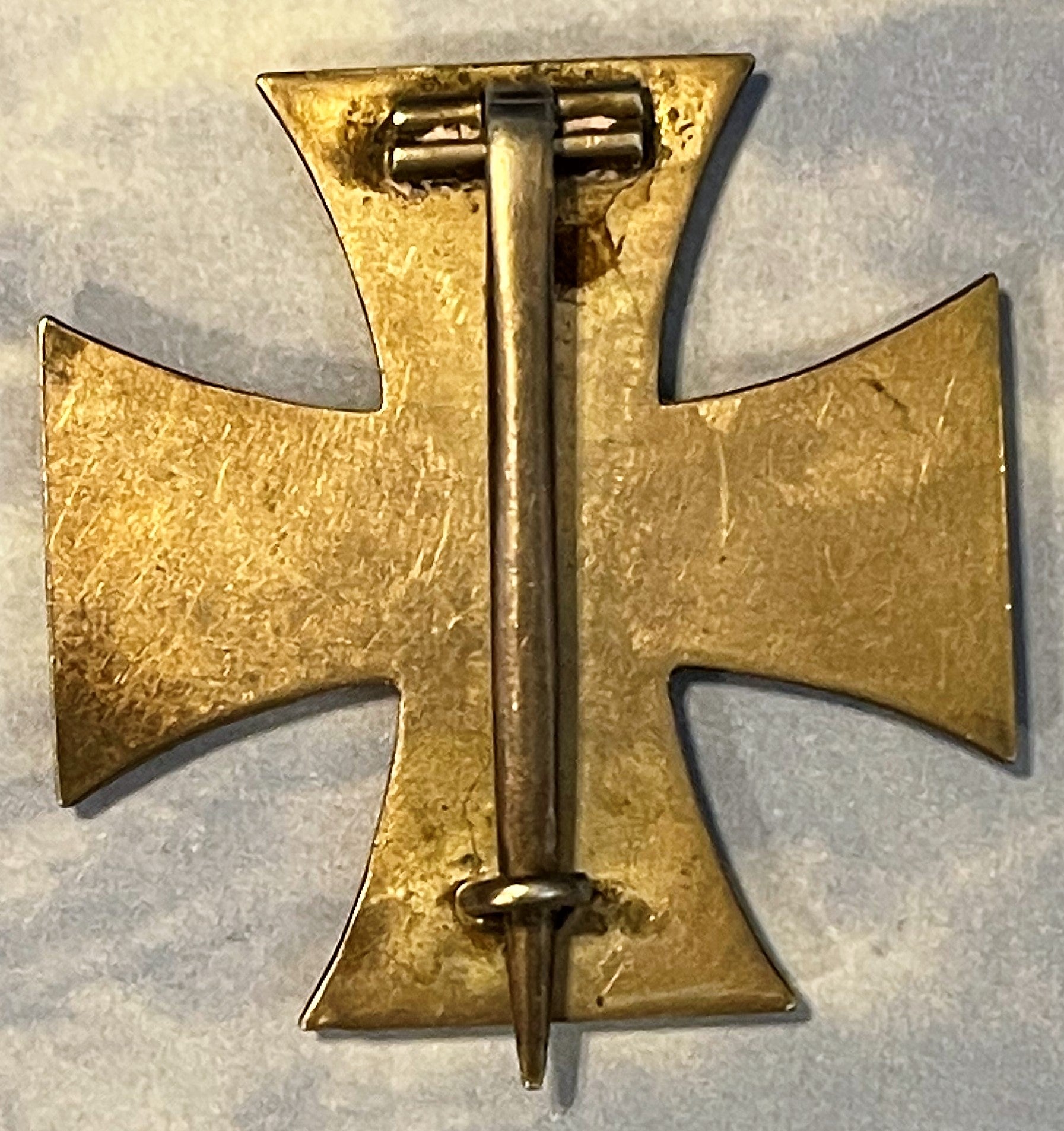 1914 Iron Cross 1st Class in Original Presentation Case and Cardboard Shipping Carton - Named to the Original Recipient - Derrittmeister Militaria Group