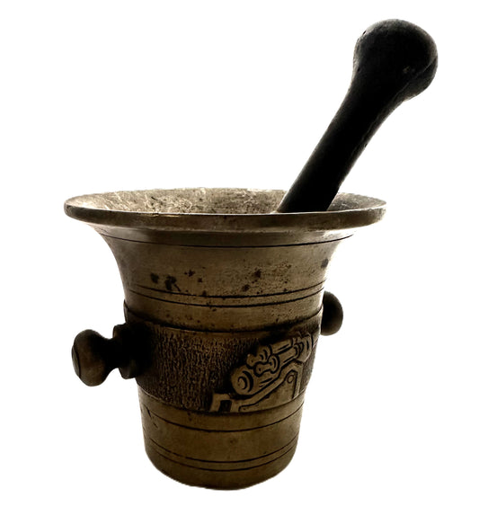 German Brass Mortar and Pestle (1914-1916)