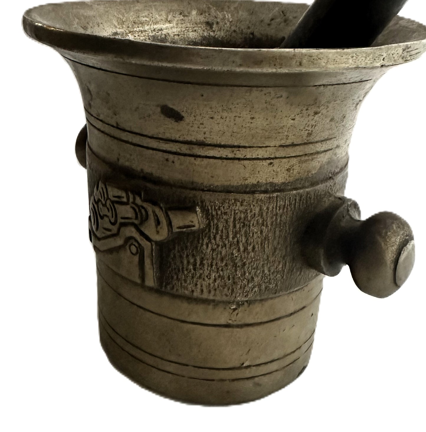 German Brass Mortar and Pestle (1914-1916)