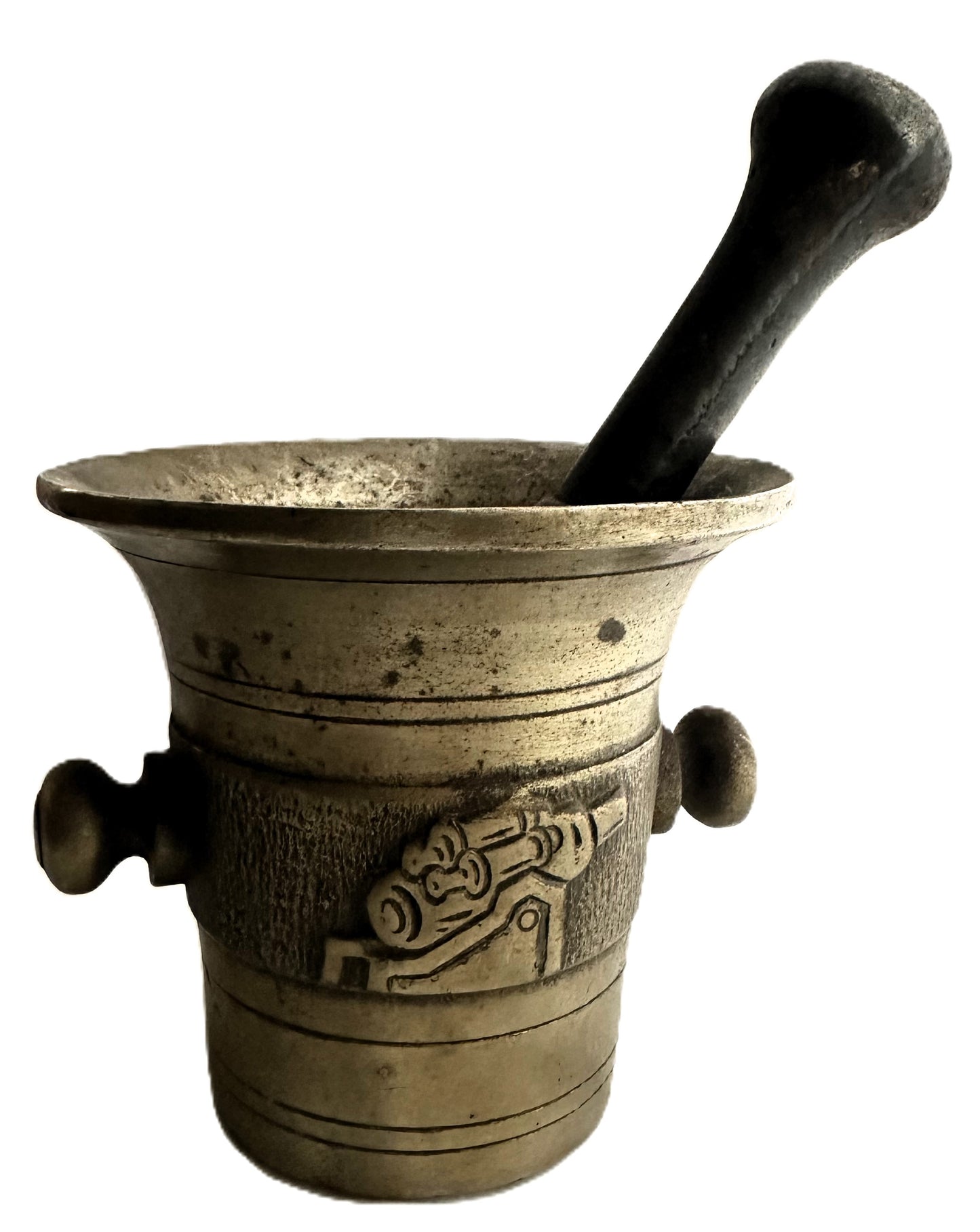 German Brass Mortar and Pestle (1914-1916)