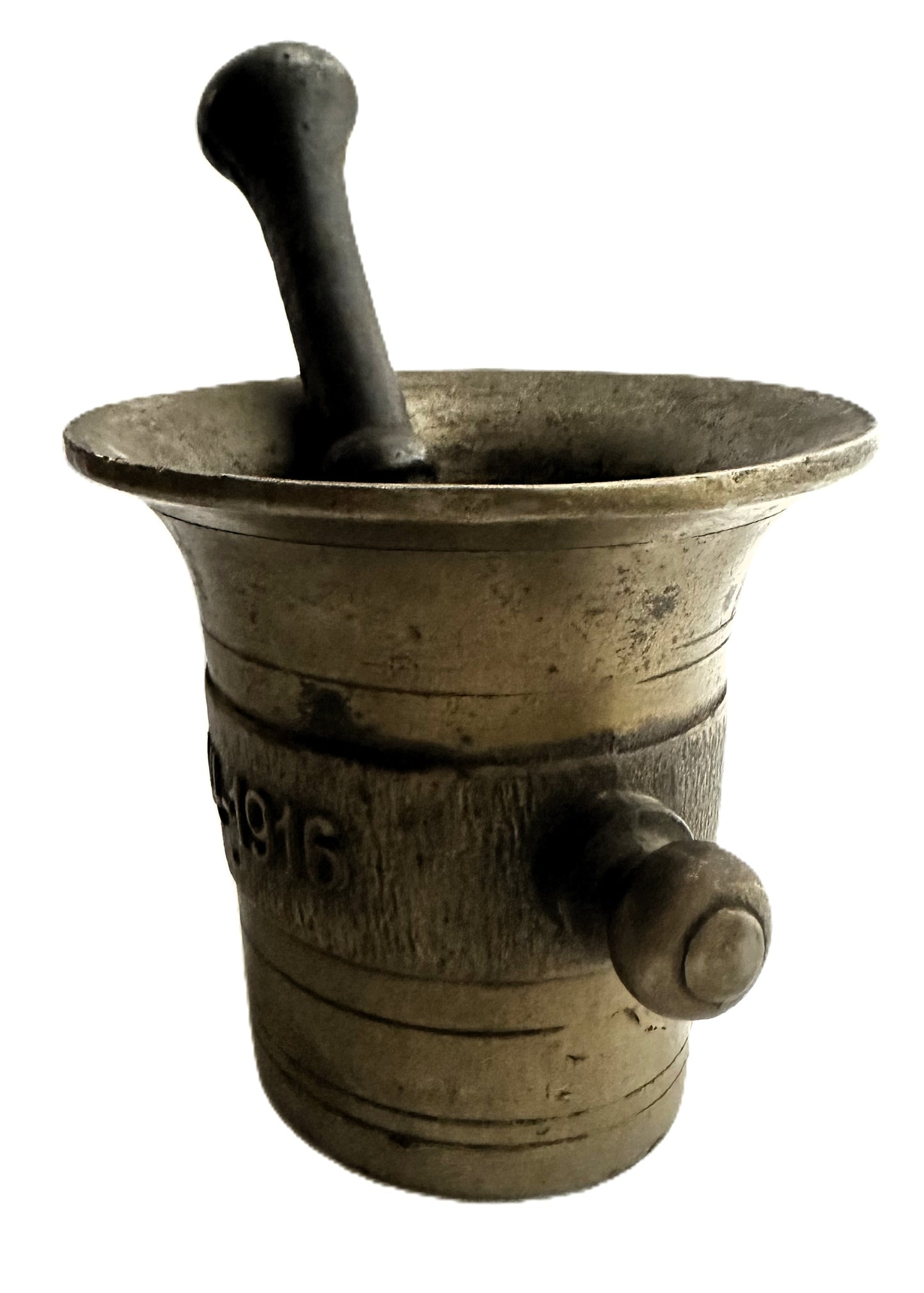 German Brass Mortar and Pestle (1914-1916)