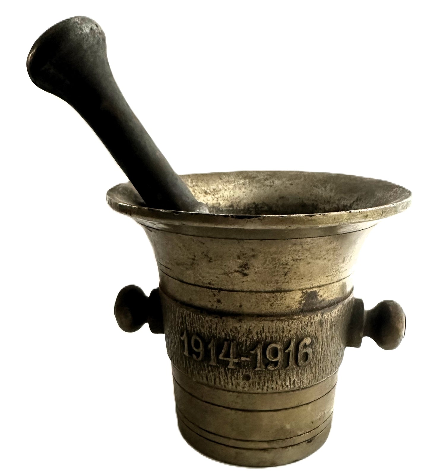 German Brass Mortar and Pestle (1914-1916)