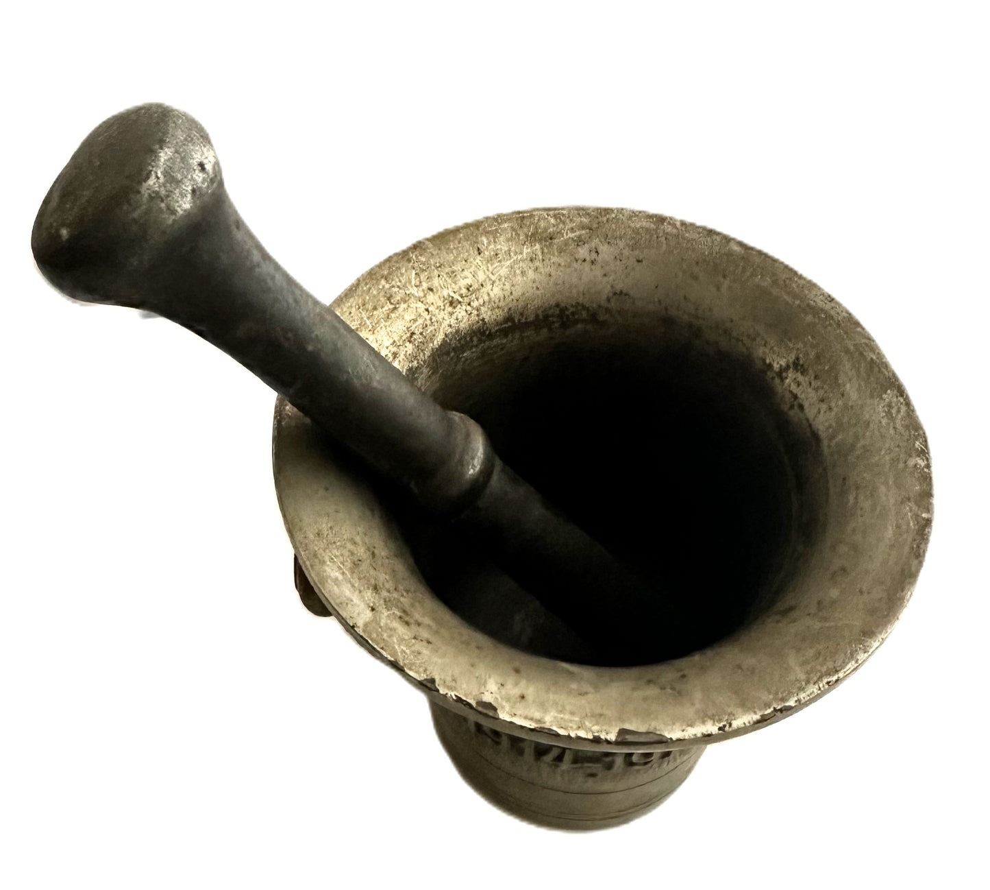 German Brass Mortar and Pestle (1914-1916)