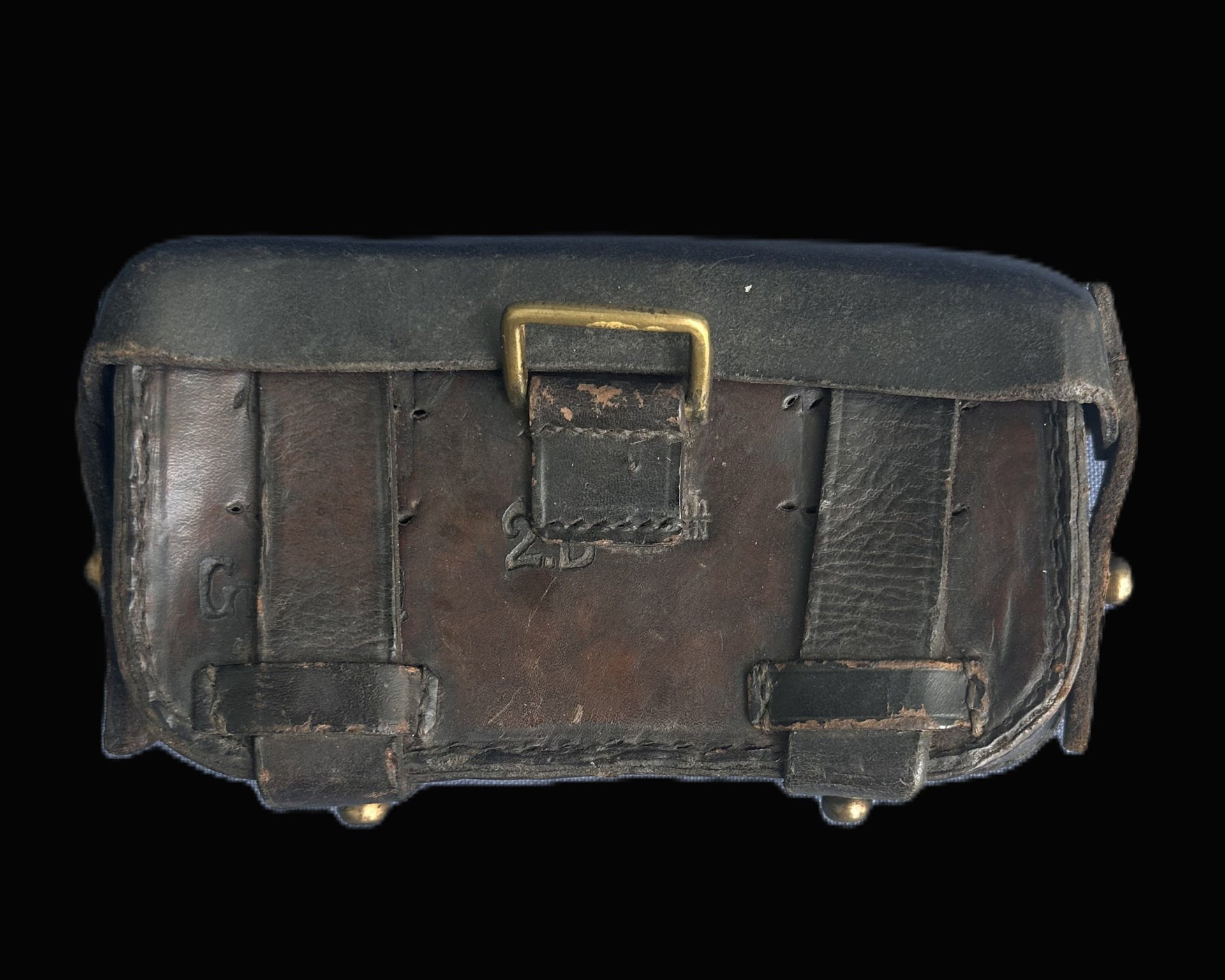 Imperial German 119th Infantry Regiment Leather Ammunition Pouch – Dated 1895