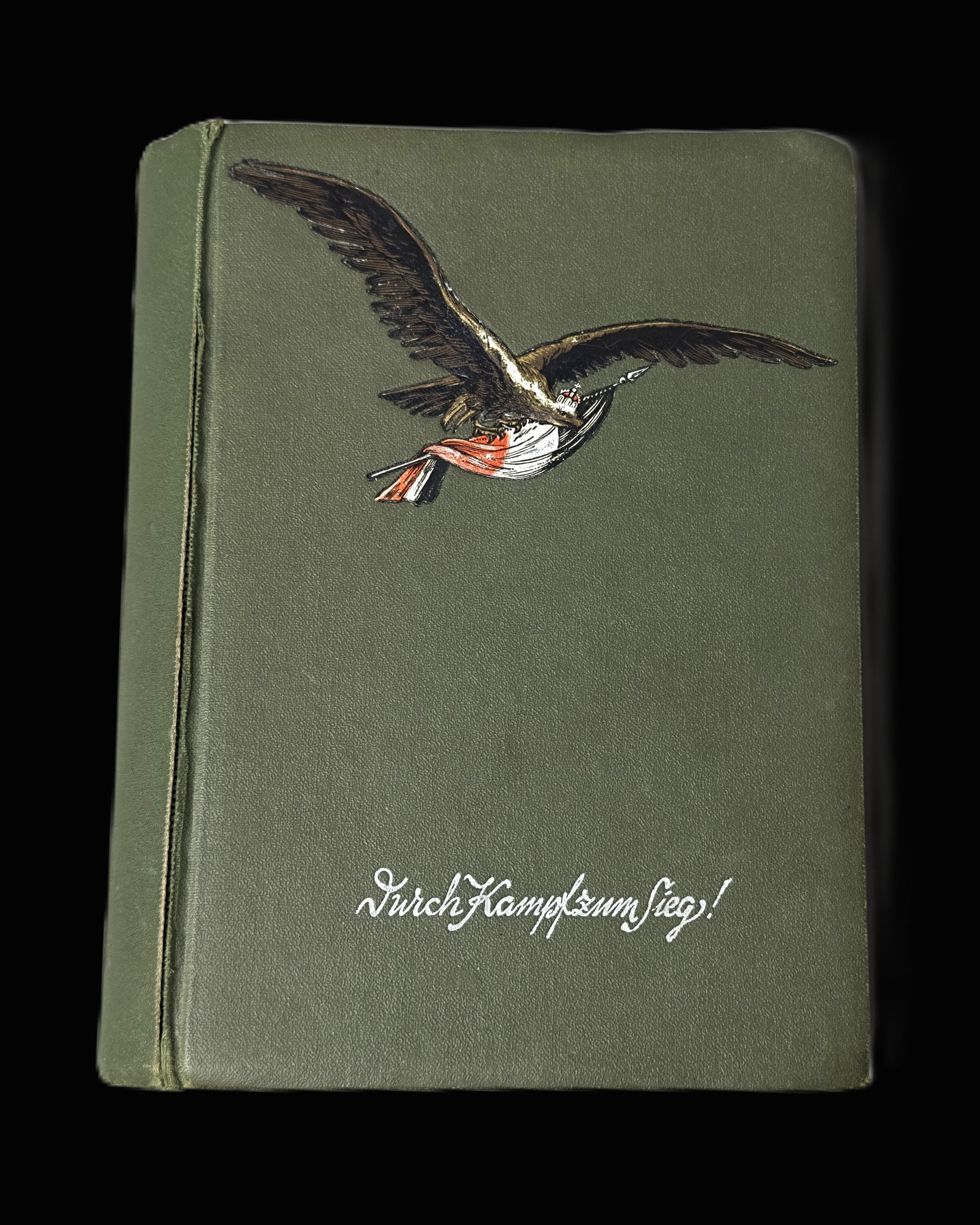 Imperial German WWI Patriotic Photo Album Durch Kampf zum Sieg