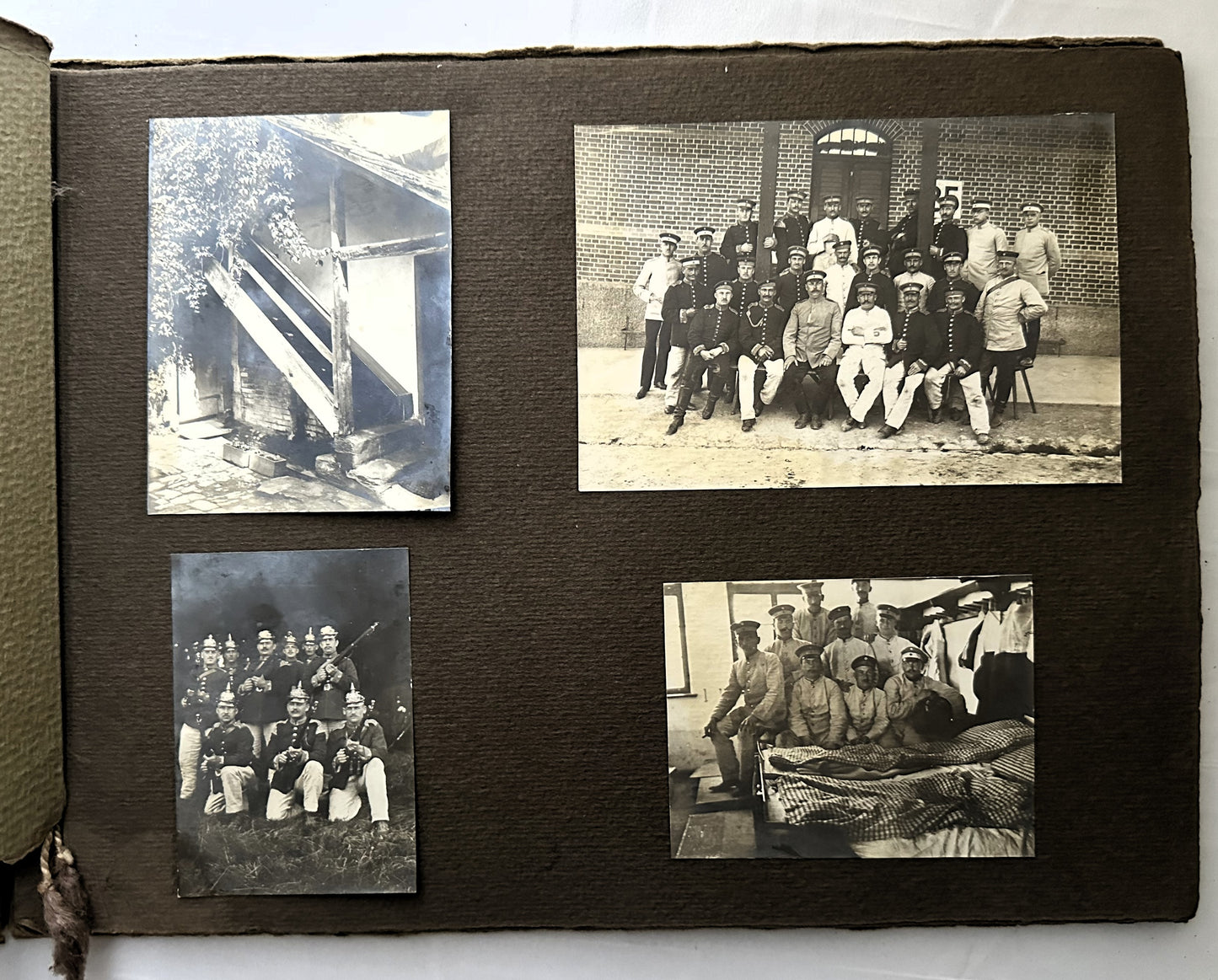 German Photo Album with over 40 photos