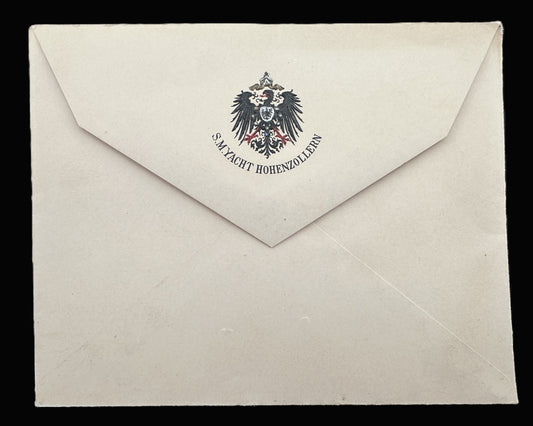 S.M. Yacht Hohenzollern Stationery Envelope