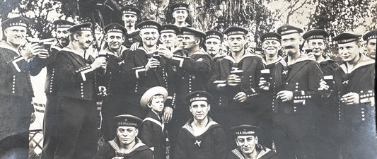 Original Imperial German Navy Sailors Group Photograph