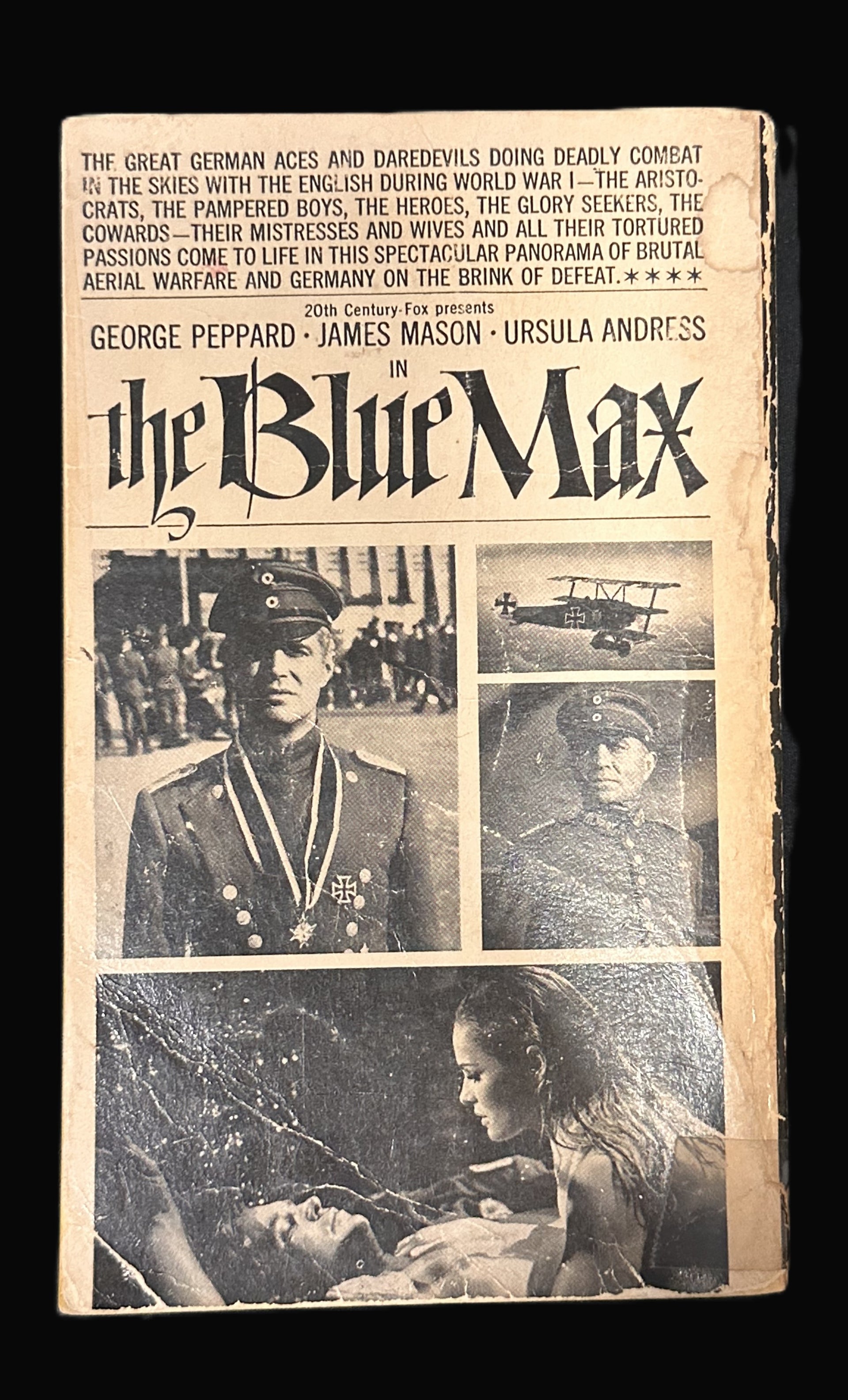 The Blue Max – Signed by Jack D. Hunter to Ken Greenfield