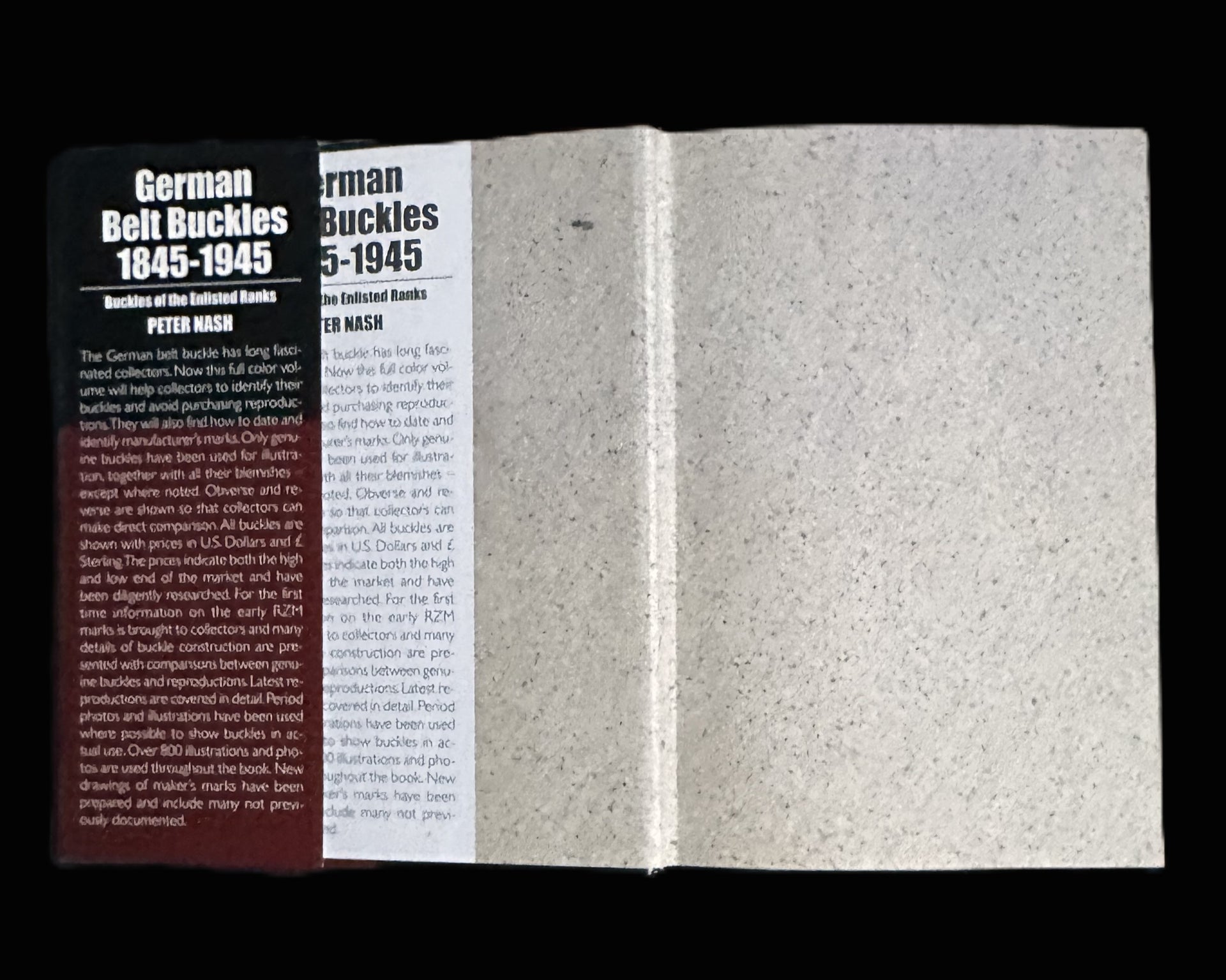 German Belt Buckles 1845–1945 by Peter Nash – Schiffer Reference Volume