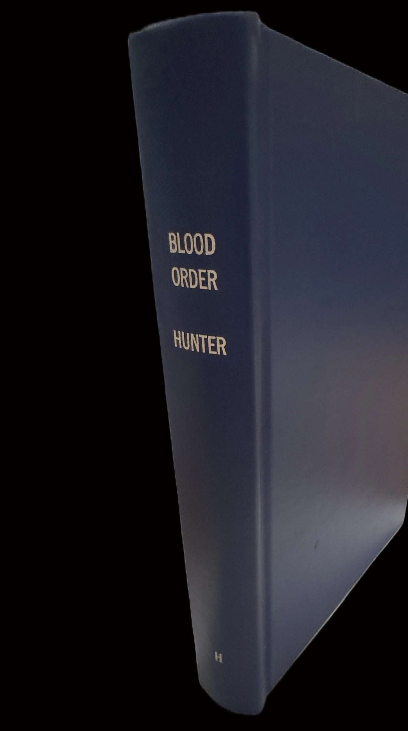 The Blood Order Jack D. Hunter 1979 Blue Max Sequel Bruno Stachel Aviation Novel