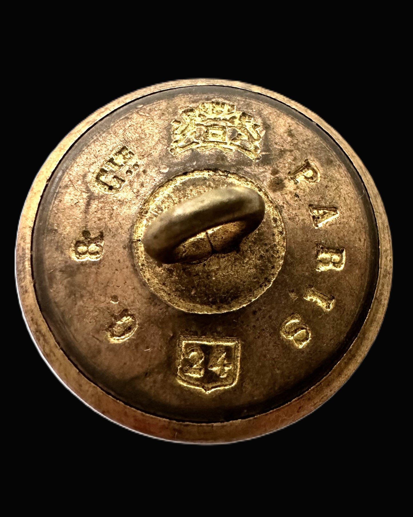 French Naval Uniform Button - Circa 19th Century