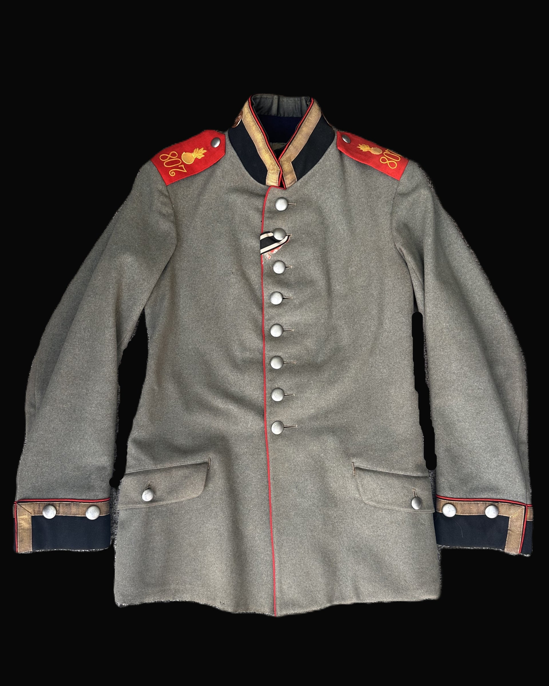 Prussian Model 1910 Feldrock for Sergeant, Infantry Regiment 807