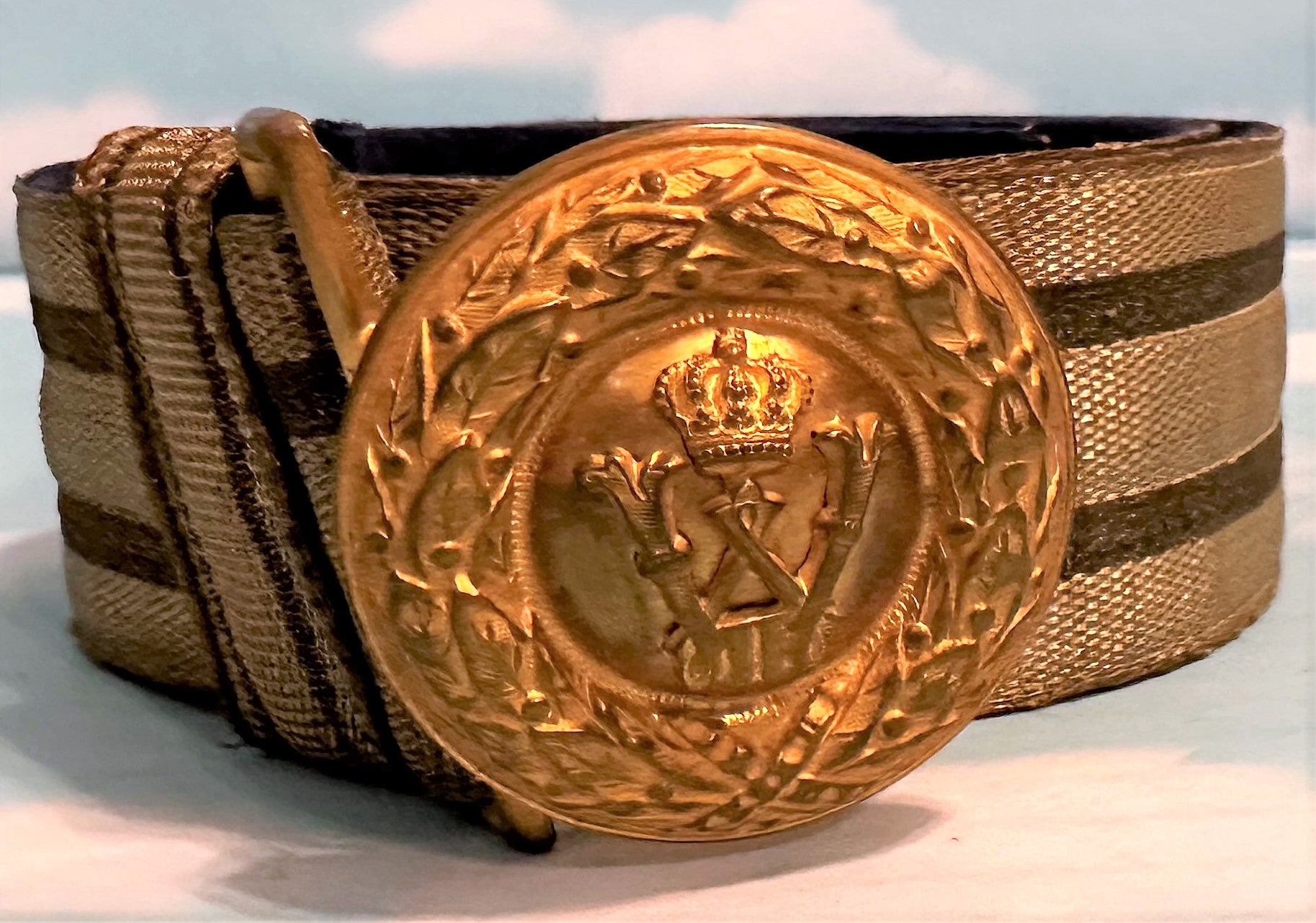 Prussian Officers Brocade Dress Belt - Derrittmeister Militaria Group