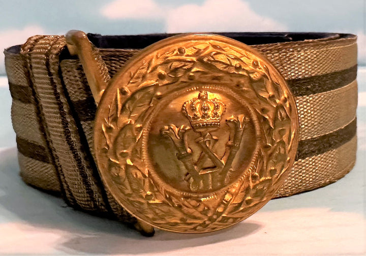Prussian Officers Brocade Dress Belt - Derrittmeister Militaria Group