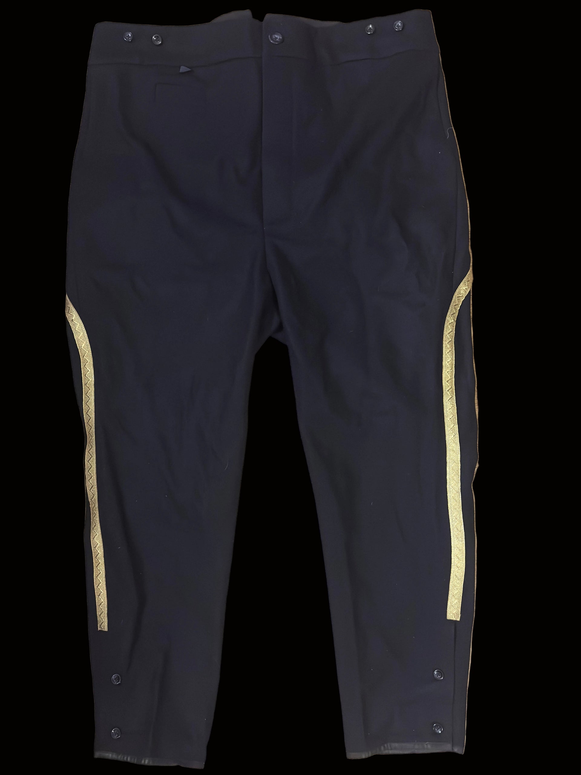 Imperial German Cavalry Officer Dress Trousers Gold Lace Braunschweig Hussars 17