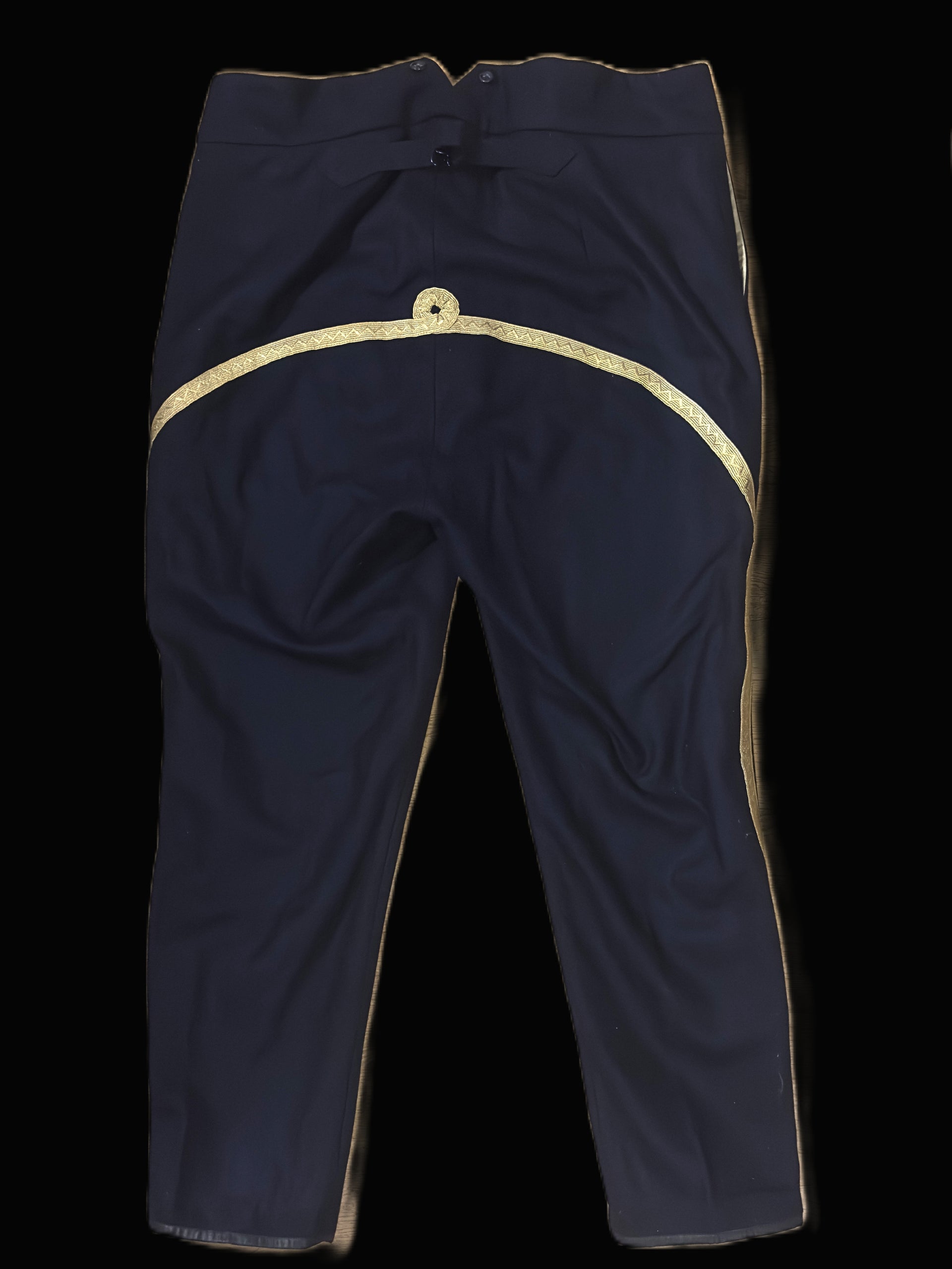 Imperial German Cavalry Officer Dress Trousers Gold Lace Braunschweig Hussars 17