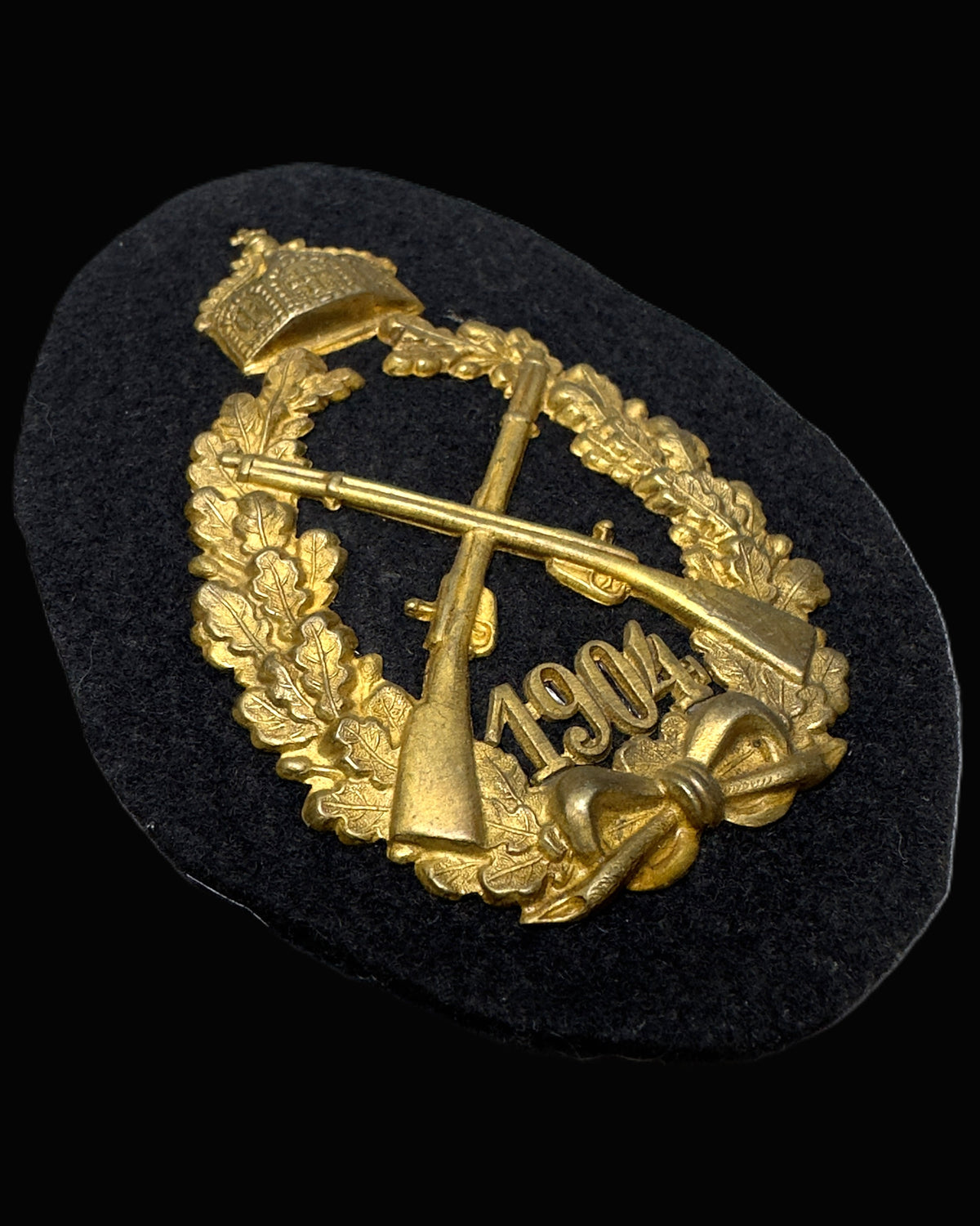 Imperial German 1904 Kaiserabzeichen Infantry Shooting Prize Sleeve Badge