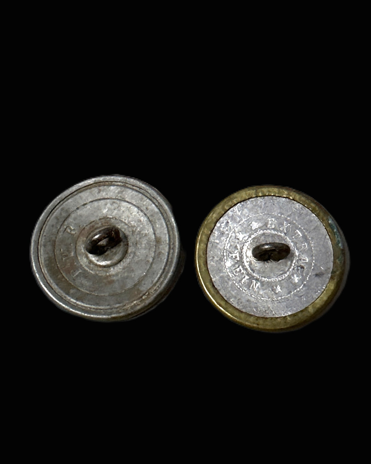 Kingdom of Württemberg Imperial Era State Official Uniform Button Pair